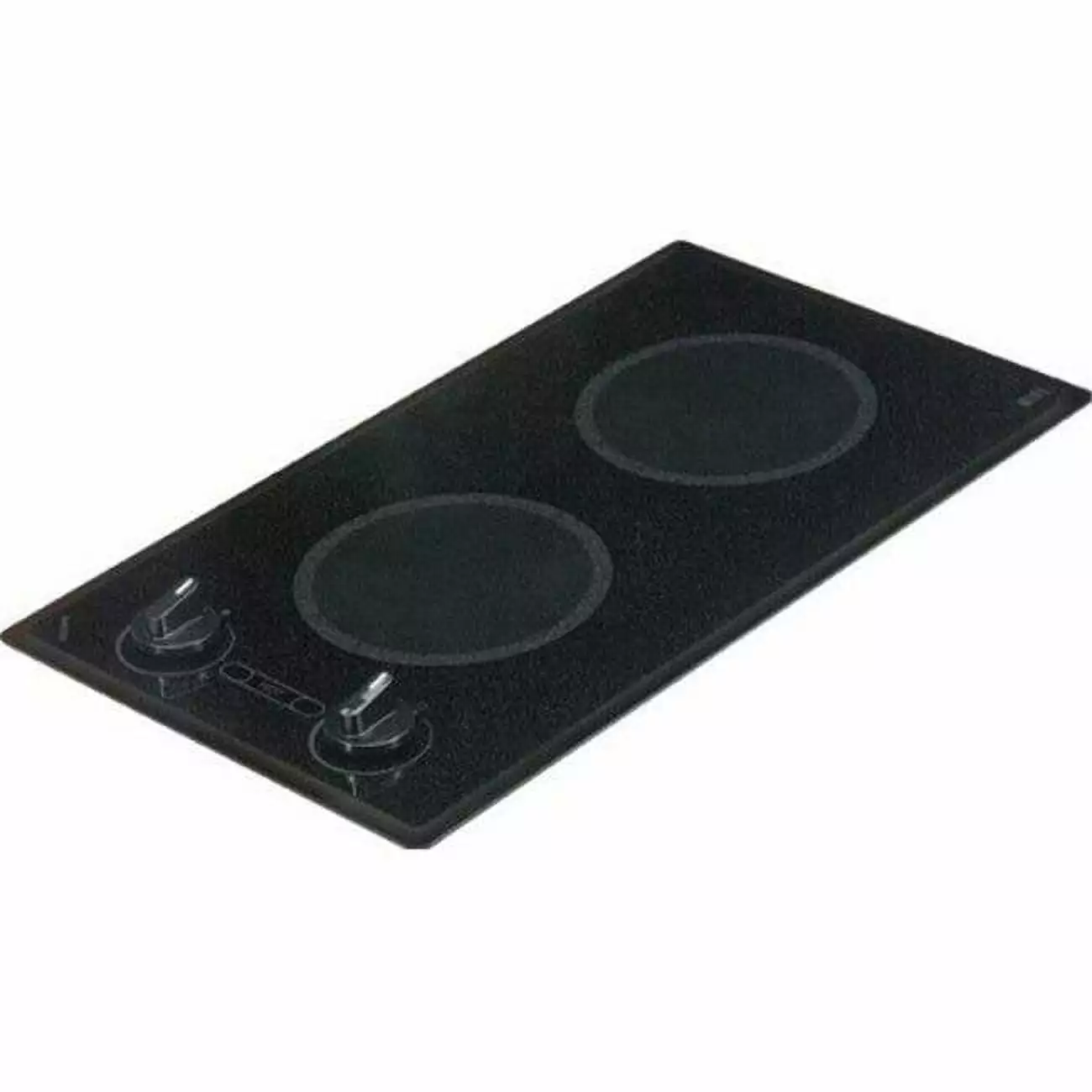 Kenyon B41516 Mediterranean Series 2-burner Trimline Cooktop- black with analog control- two 6 .50 inch 240V UL