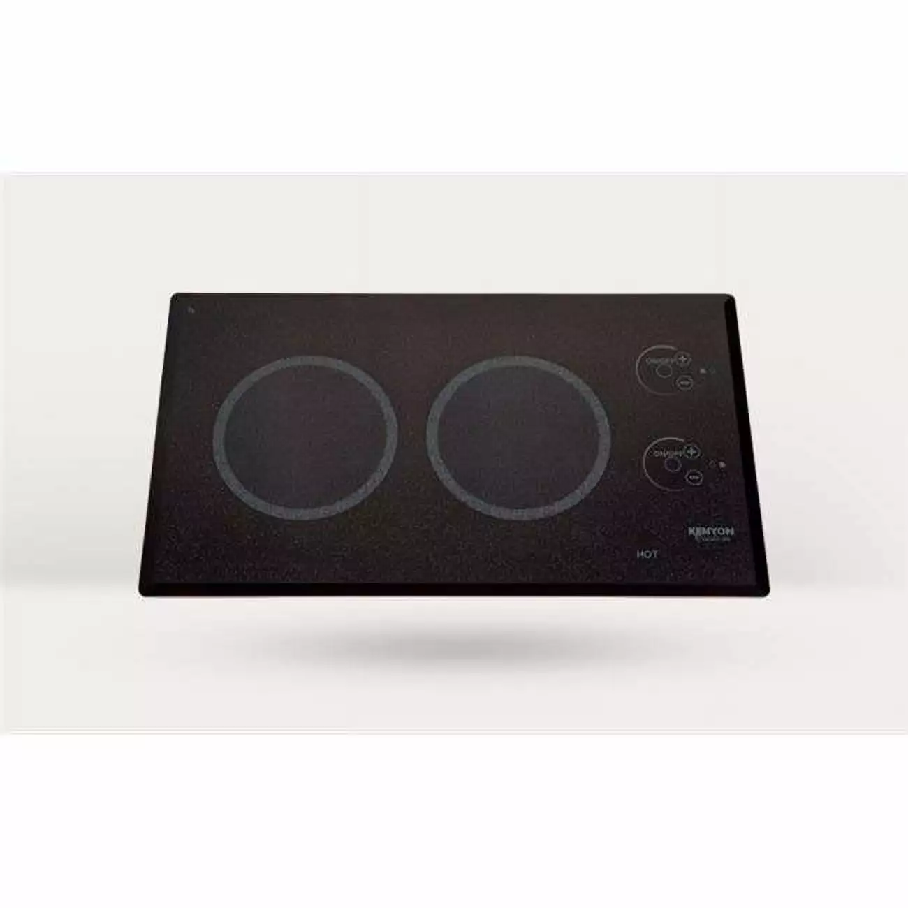 Kenyon Lite-Touch Q 2-burner Trimline Cooktop- black with touch control - two 6 .5 inch 120V UL