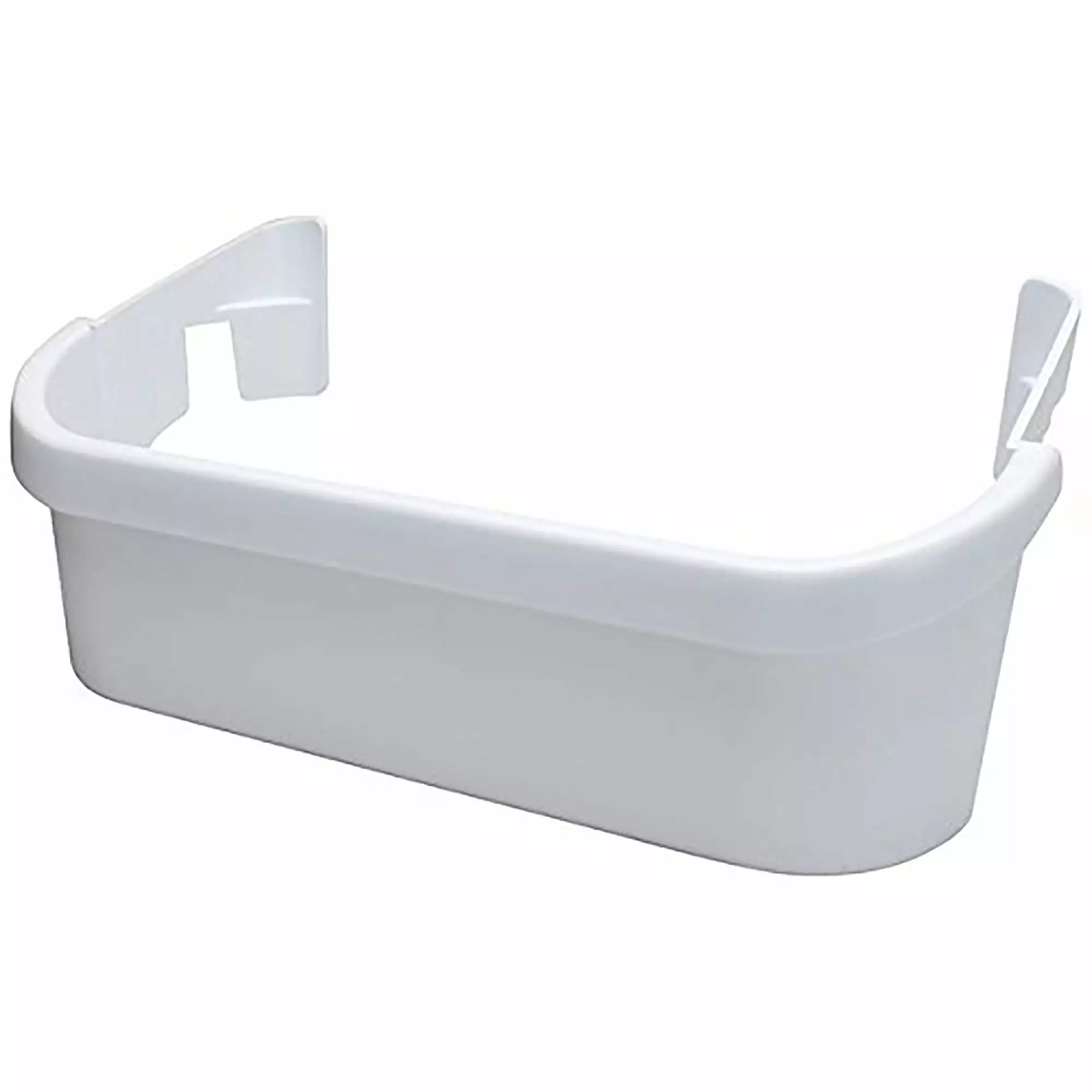 Kitchen Basics 101 White 240351601 Refrigerator Freezer Door Bin Side Shelf Replacement for Frigidaire Crosley Electrolux Kenmore Sears Side by Side Fridge AP2115974 Fits Model FRS. PLH. GLH. GLR. WRS