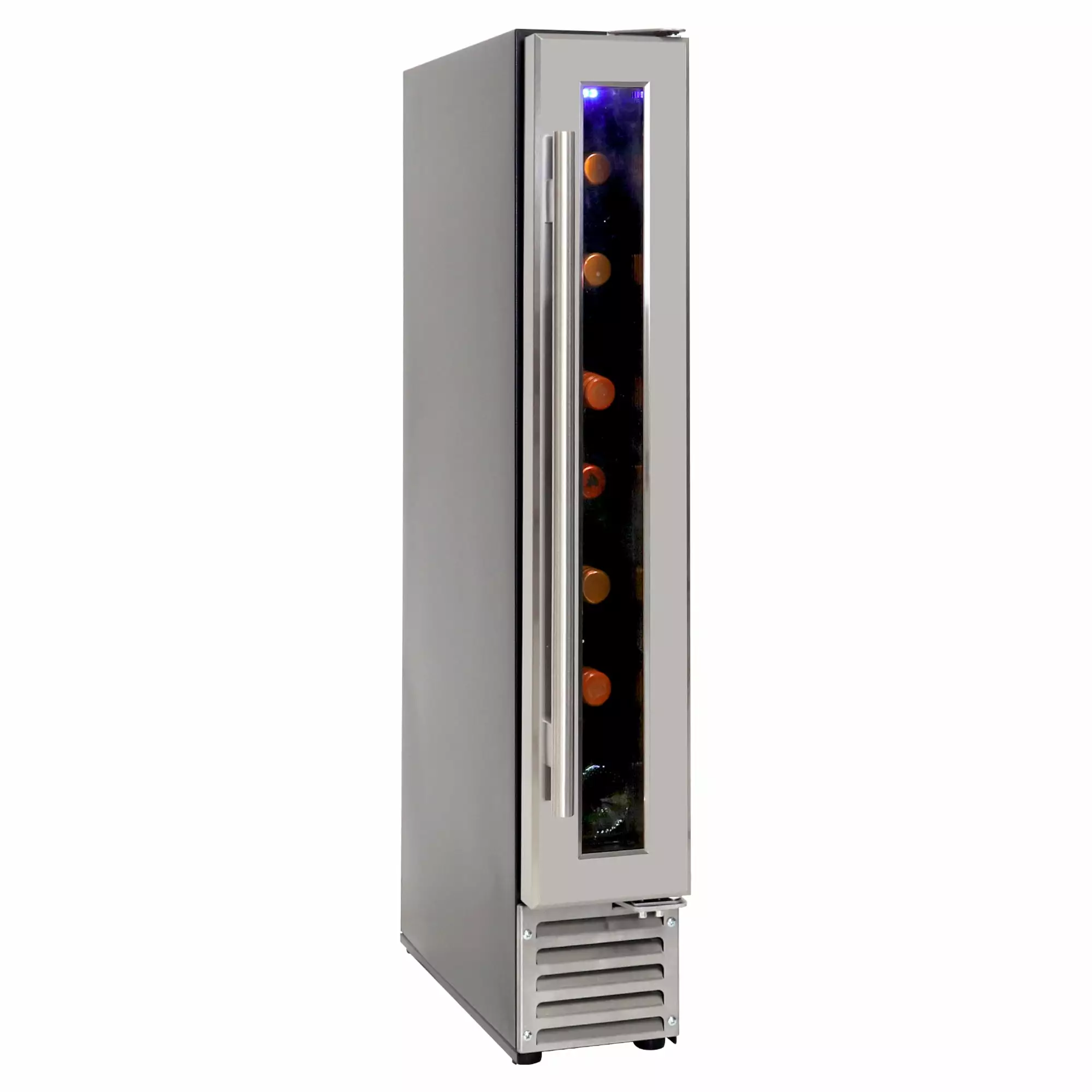 Koolatron Wine Fridge 7 Bottle Slim 6 inch Wine Cooler. Built-In Under-Counter Wine Cellar