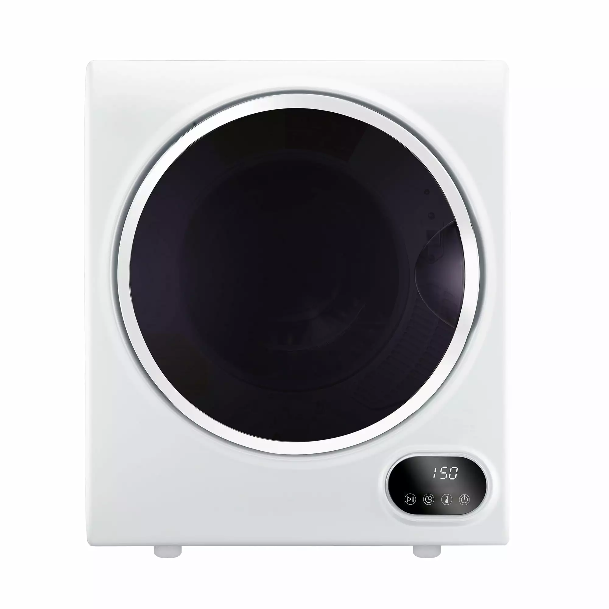 Ktaxon 2.6 cu.ft Electric Compact Laundry Dryer . White