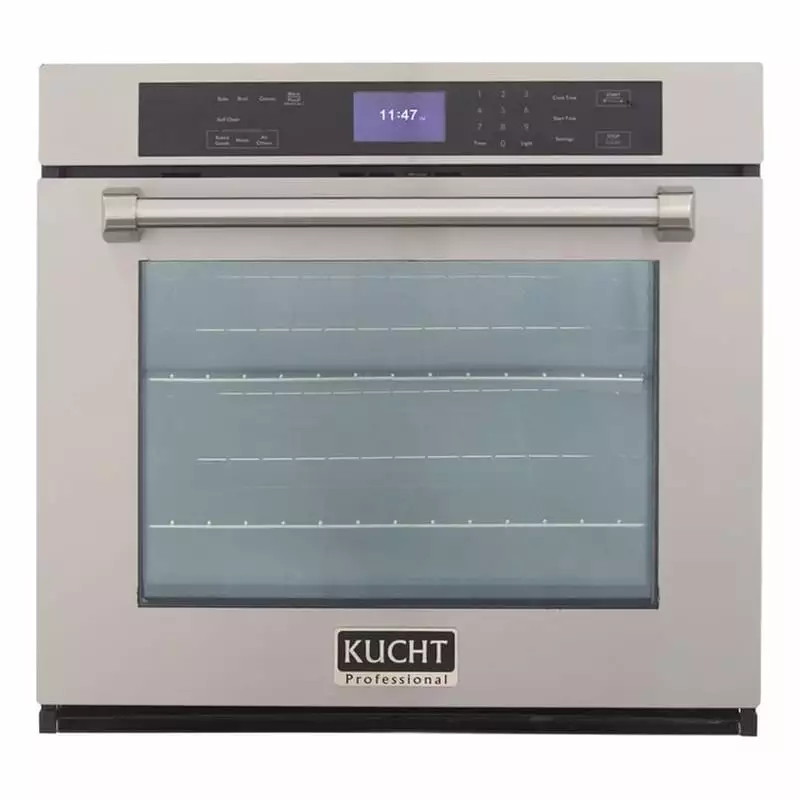 Kucht 30in. Single Electric Wall Oven with True Convection in Stainless Steel