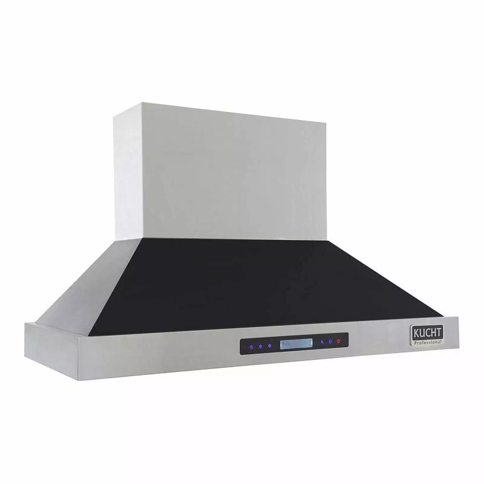 Kucht Professional 48 Stainless Steel Wall Mounted Range Hood in Black