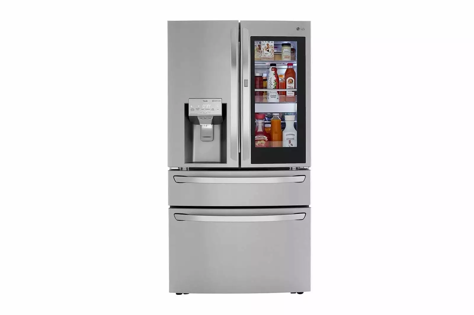 LG LRMVS3006S 29.5 Cu. Ft. Stainless French-door Smart Refrigerator