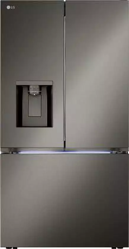 LG LRYXC2606D 25.5 Cu. Ft. Black Stainless Steel 3-Door French Door Refrigerator