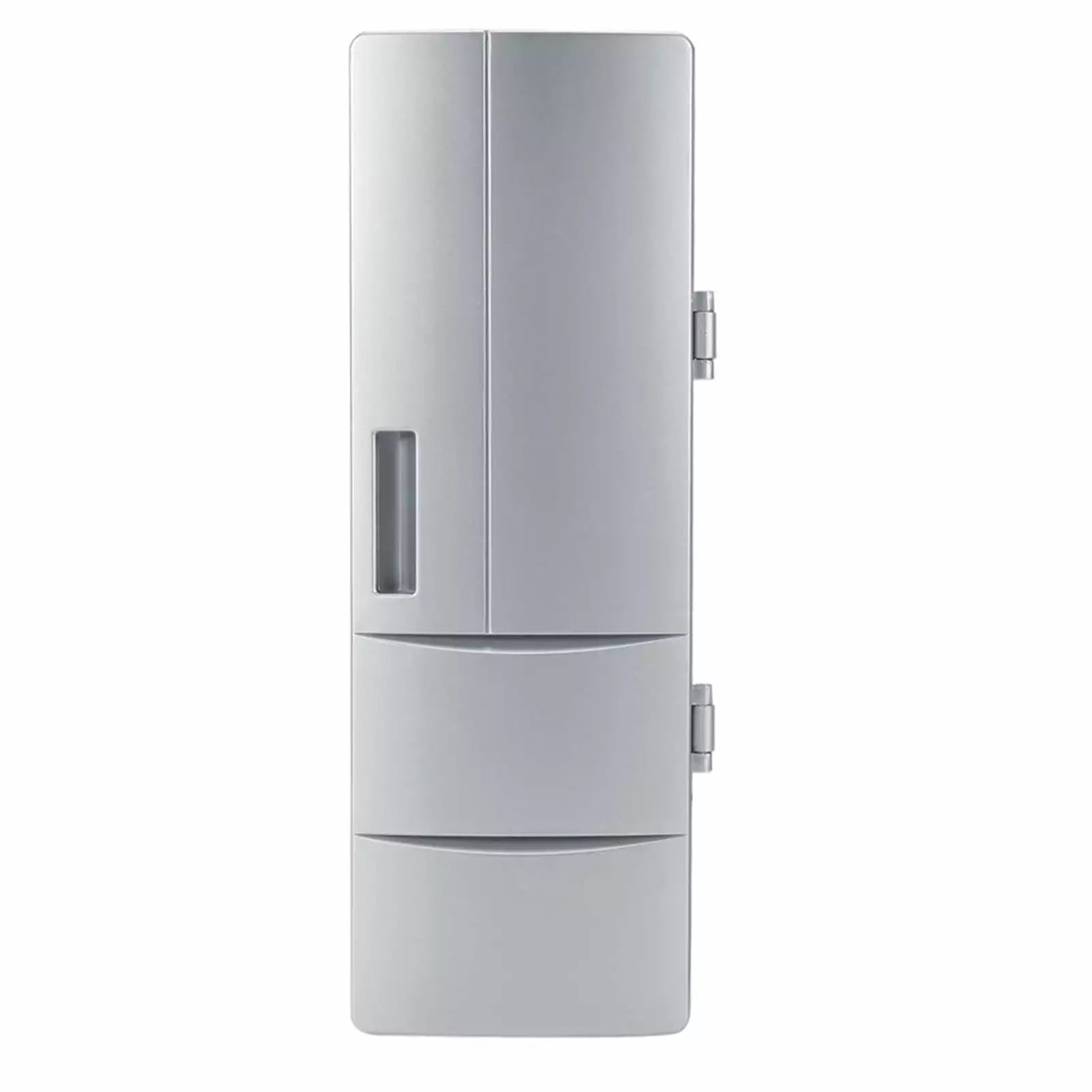 LeafyLuxe Mini USB Refrigerator. Mini Refrigerator. Compact Mini USB Refrigerator Freezer Beer Cooler Can Be In The Office When Traveling. Convenient And Fast 8.5x12x25 Cm White