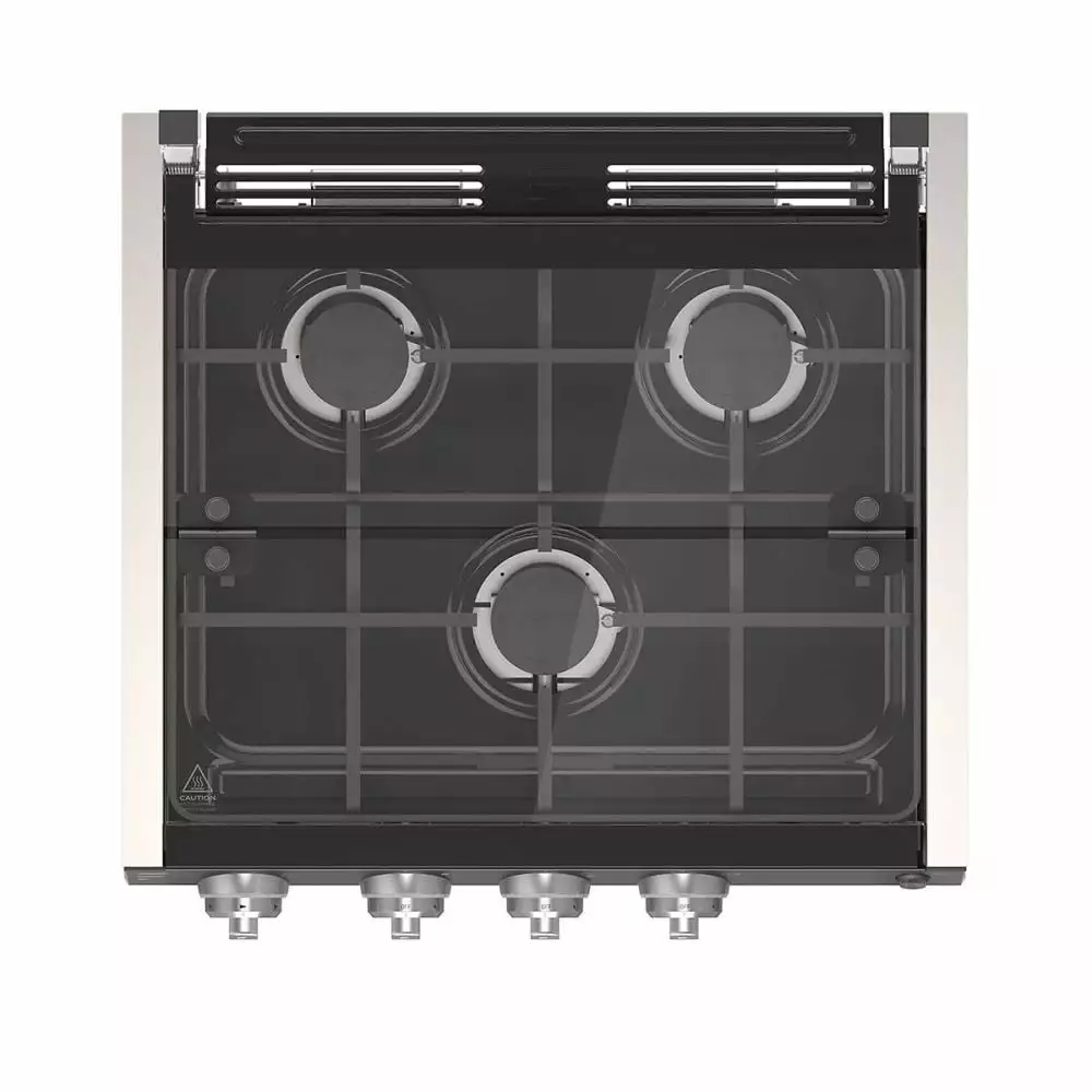 Lippert 2021123926 Range Cooktop. Match W/17In & 21In Range Oven. Blk W/Led Knob