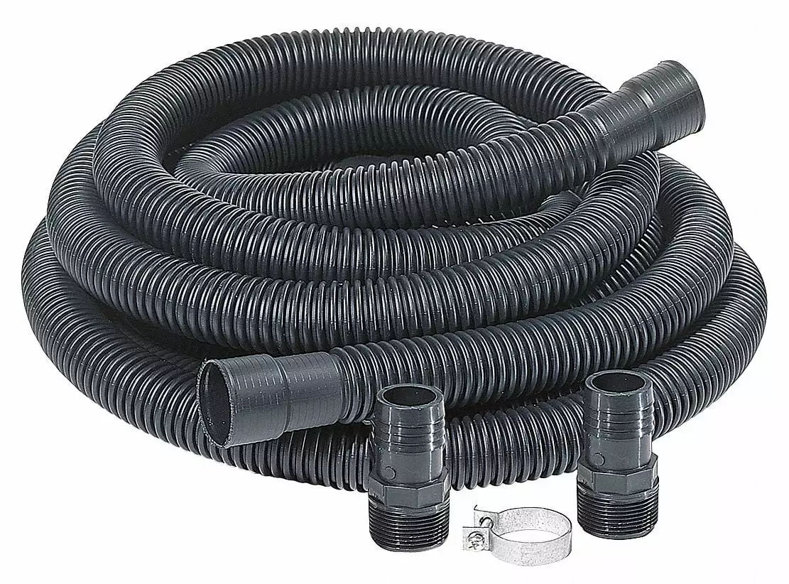 Little Giant Pump Sump Pump Hose.Polyethylene.Dia 1-1/4 In 599960