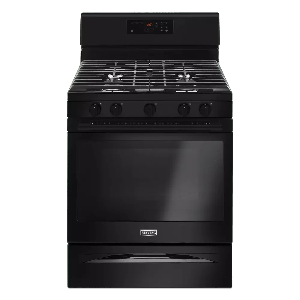 Maytag MGR6600FB 5.0 cu.ft. Black Gas Range