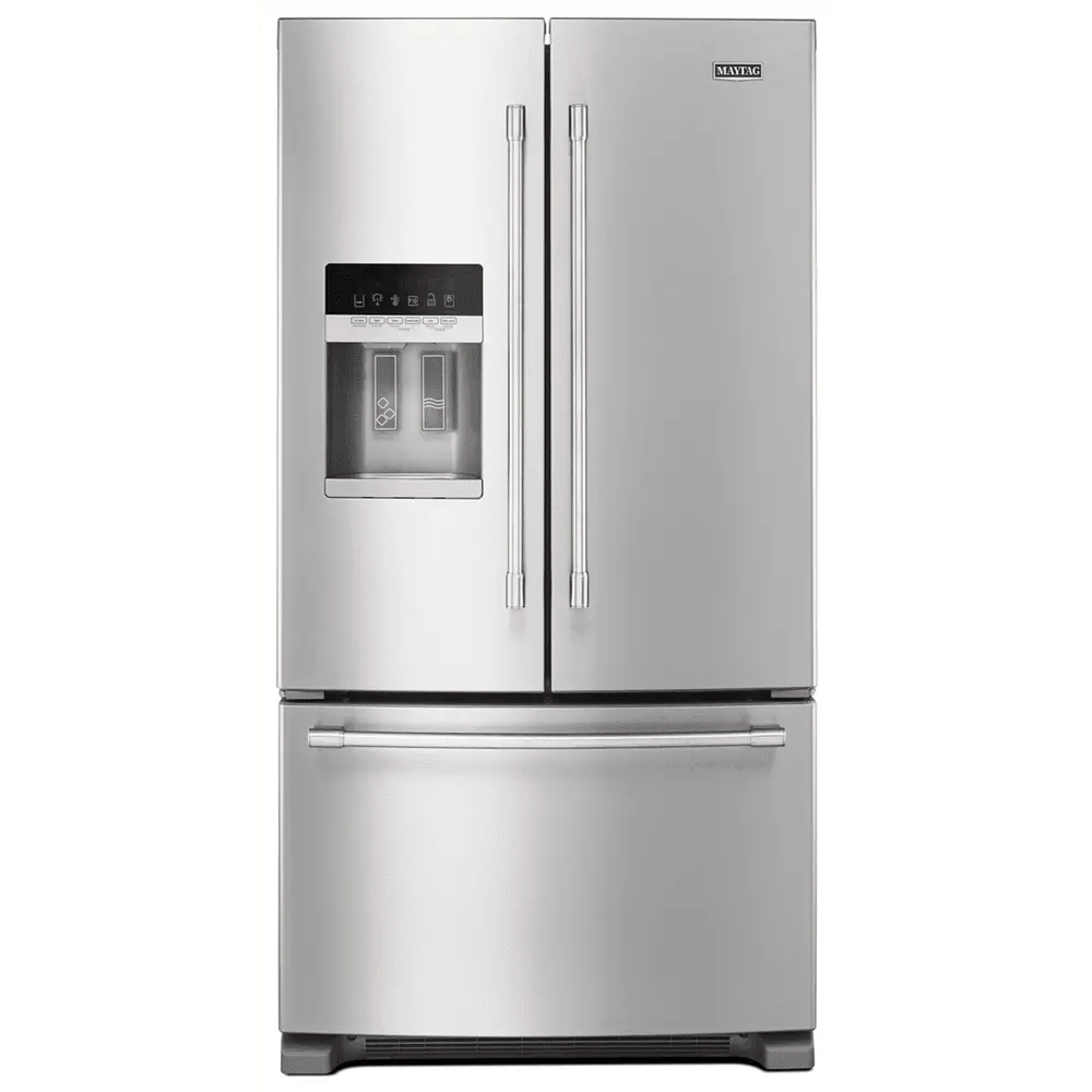 Maytag Mfi2570fez 36 Wide 25 Cu. Ft. French Door Refrigerator - Stainless Steel