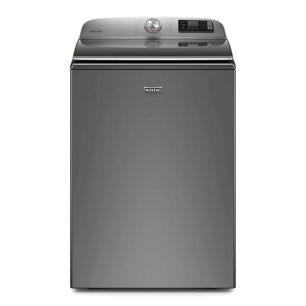 Maytag Mvw7232h 28 Wide 5.3 Cu. Ft. Energy Star Rated Top Loading Washer - Metallic Slate