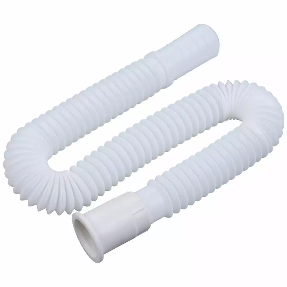 Mduoduo Flexible and Expandable Drain Pipe Tube Plastic Tube for Sink Basin Drain Wash