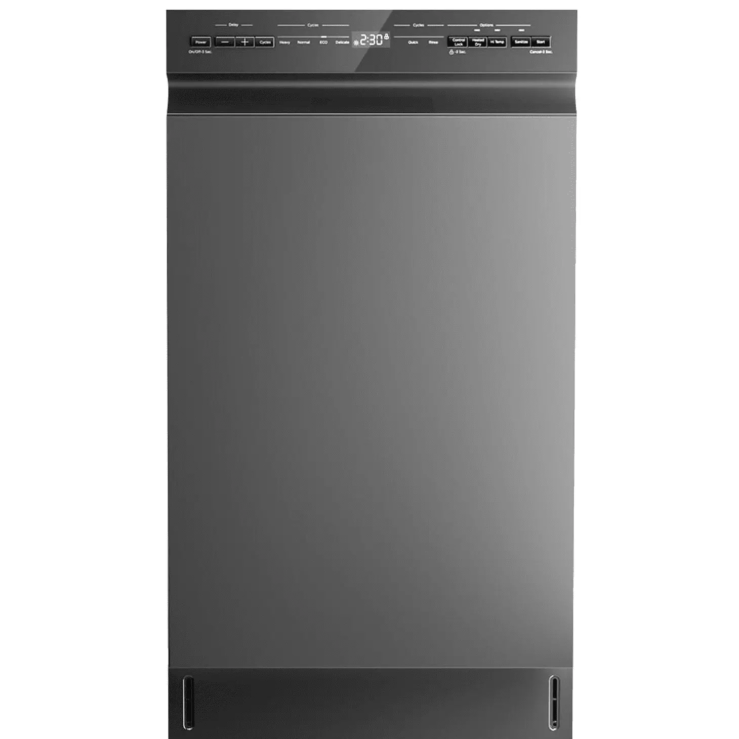 Midea Built-in Dishwasher with 8 Place Settings. 6 Washing modes. Stainless Steel Tub. Heated Dry. Energy Star. MDF18A1ABB. Black