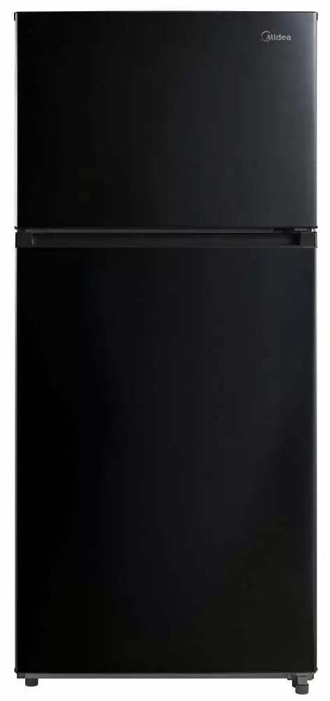 Midea MRT18S3ABB 18 Cu. Ft. Black Top Freezer Freestanding Refrigerator