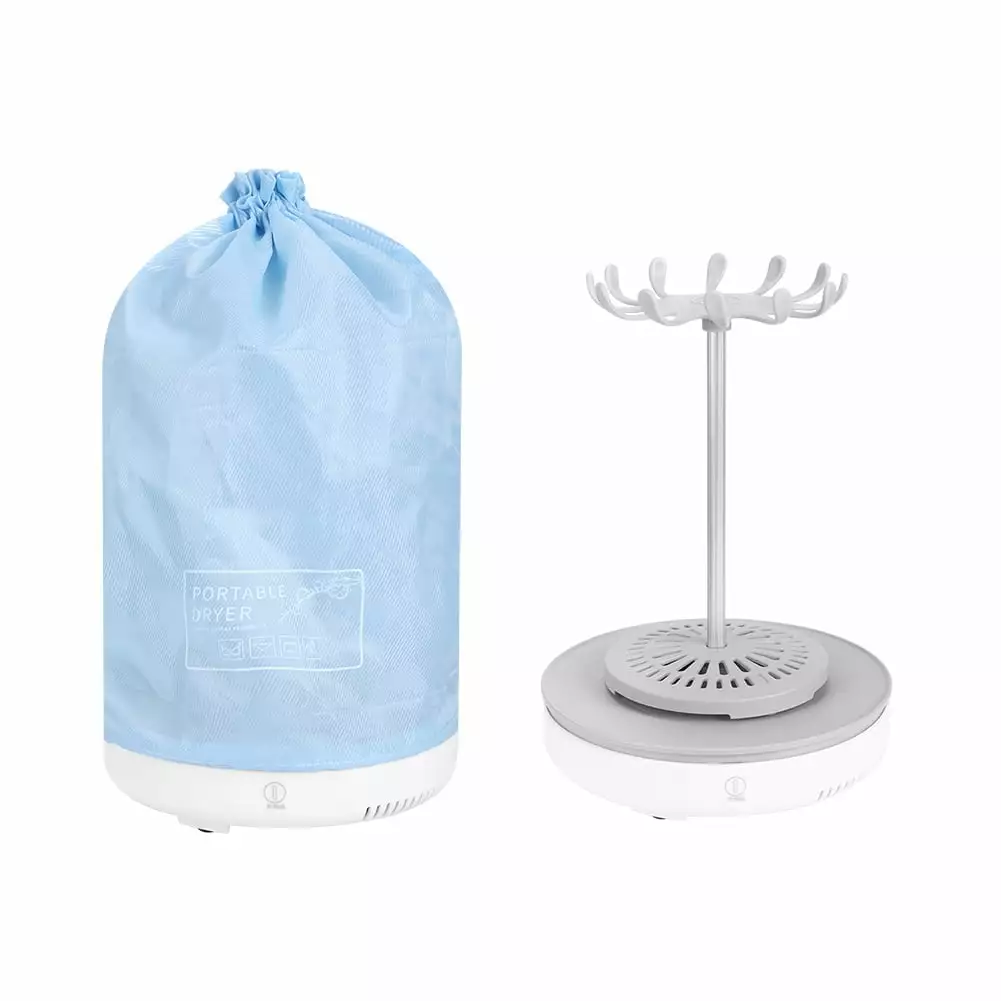 Mini Folding Electric Dryer Machine for Travel - Portable Household Clothes Drying Bag (CN 220V)