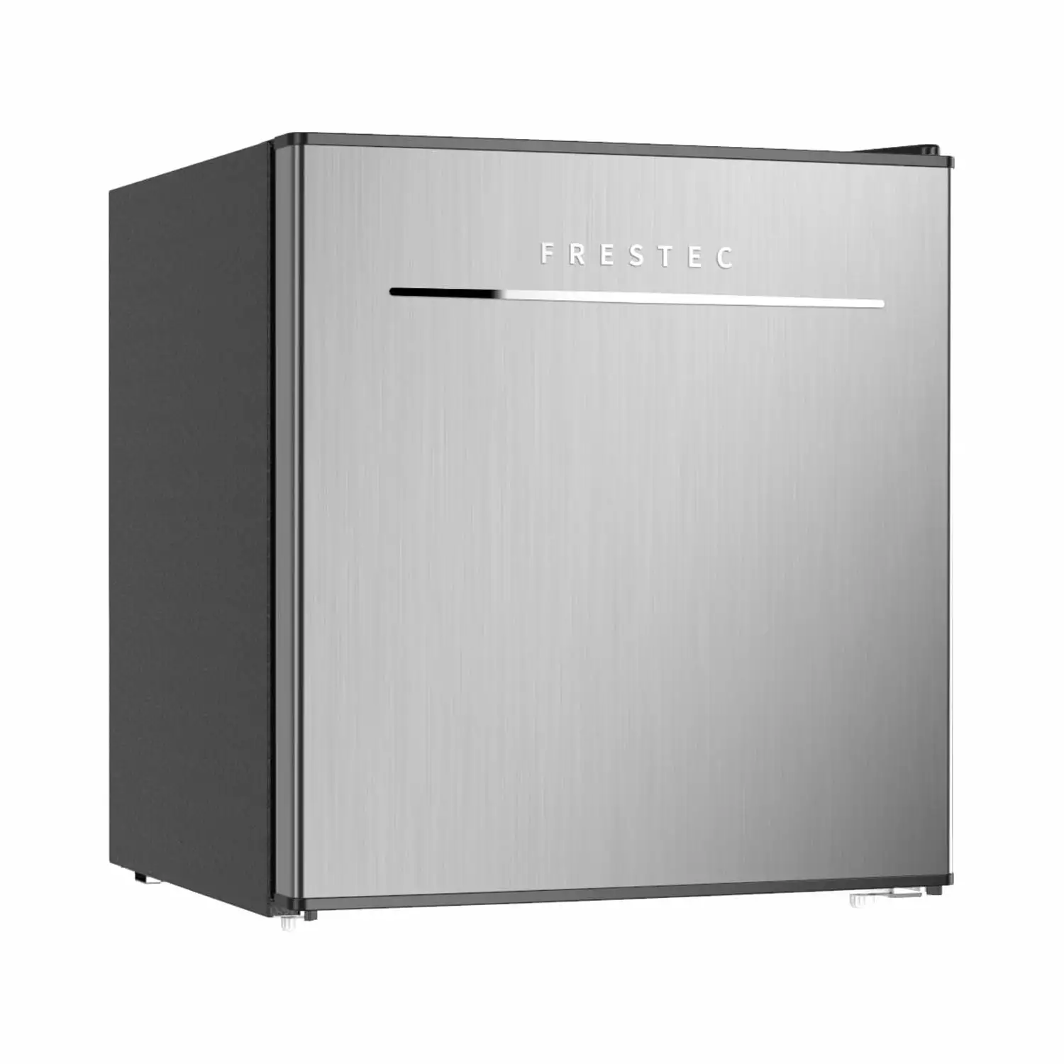 Mini Fridge with Freezer. 1.7 Cu.Ft Small Refrigerator. 6 Adjustable Thermostat Control. One-Touch Defrost. Reversible Doors Design. Dorm/Office/Home Refrigerator. Stainless Steel