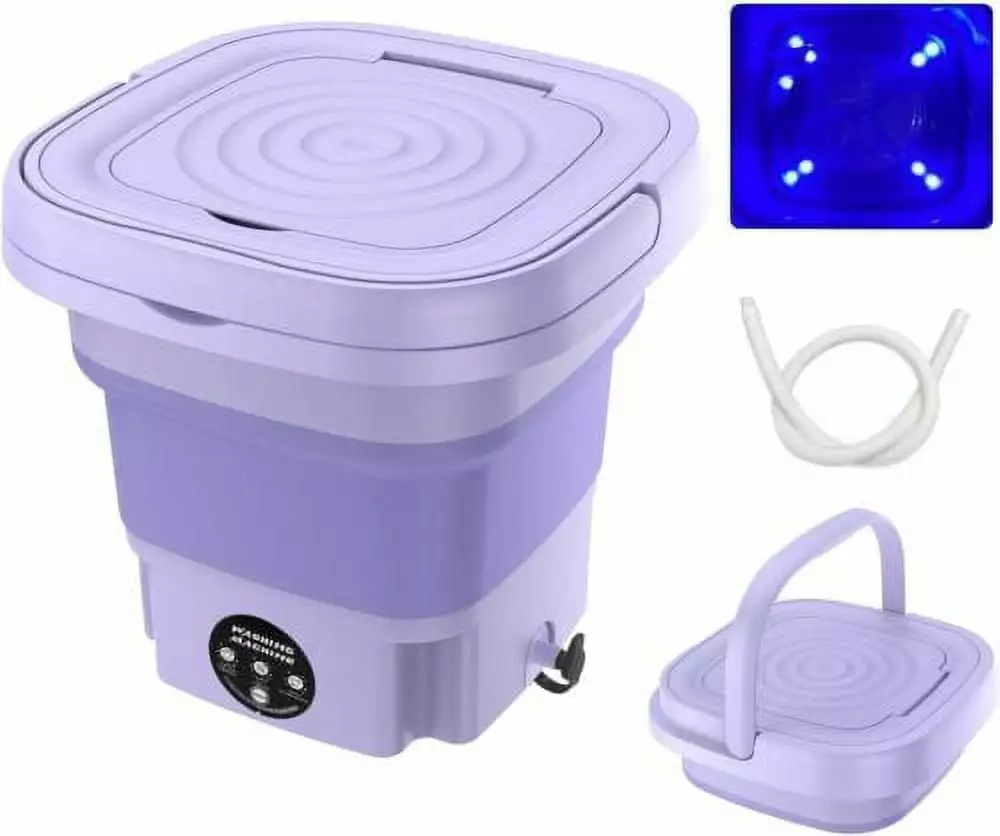 Mini Travel Portable Washing Machine. Folding Portable Sterilization Drying Laundry Machine