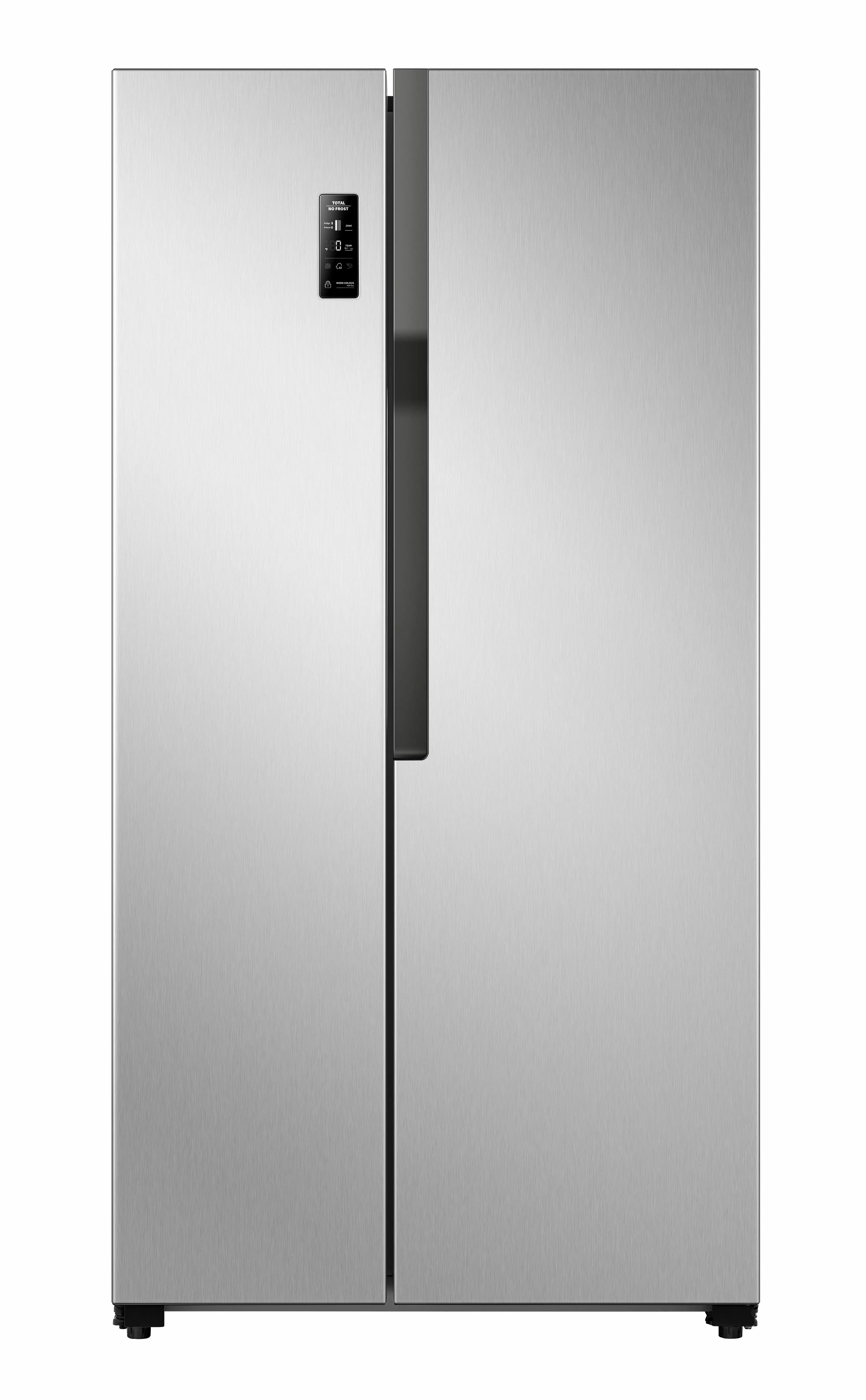 Mora 19 CF Capacity Side by Side Refrigerator Metallic Steel Silver Model MRS184N6AVD