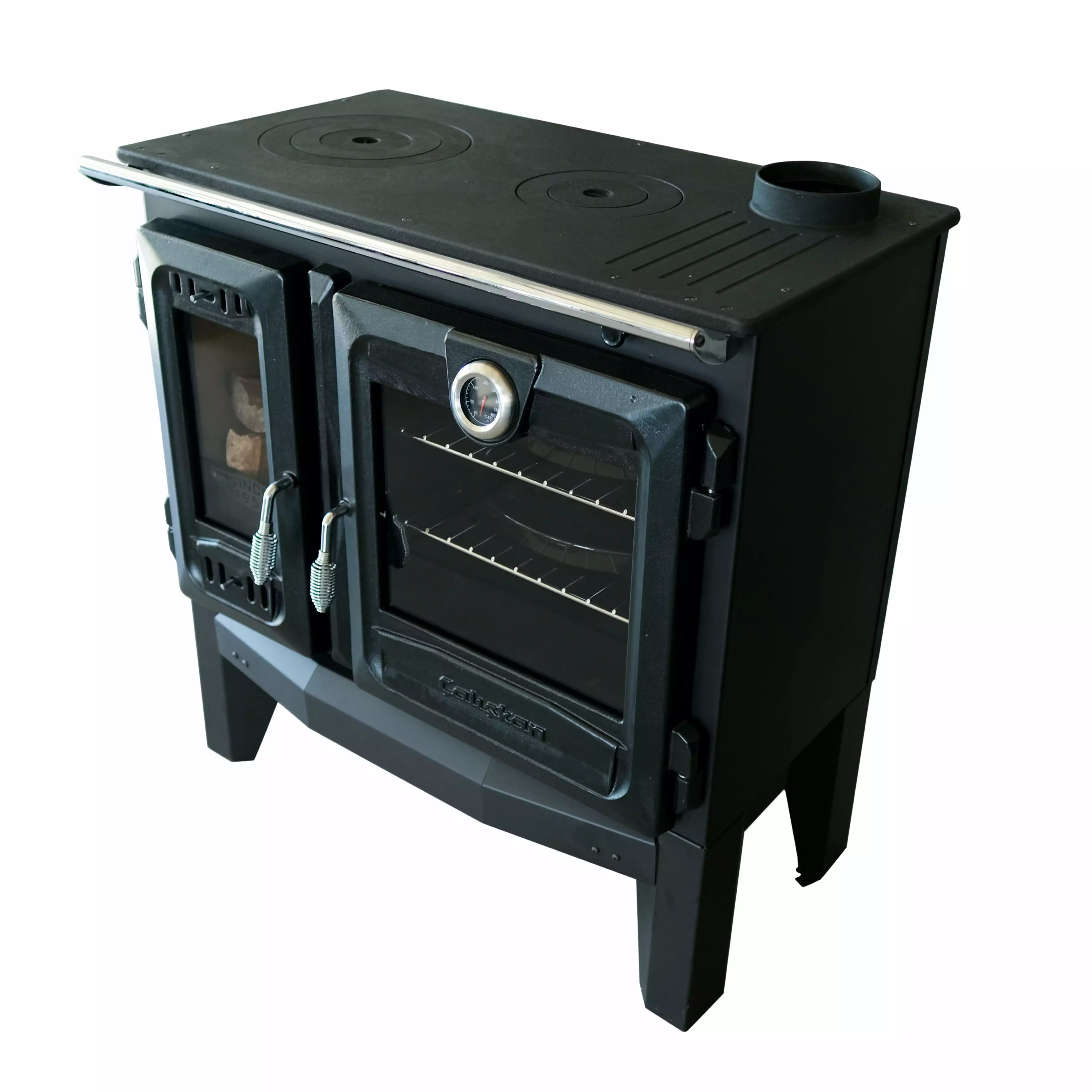 Multifunctional Wood Burning Cast Iron Stove. Cooking Stove. Wood Burning Stove with Oven. Fire Pit. Iron Stove. Tiny House. Farm House