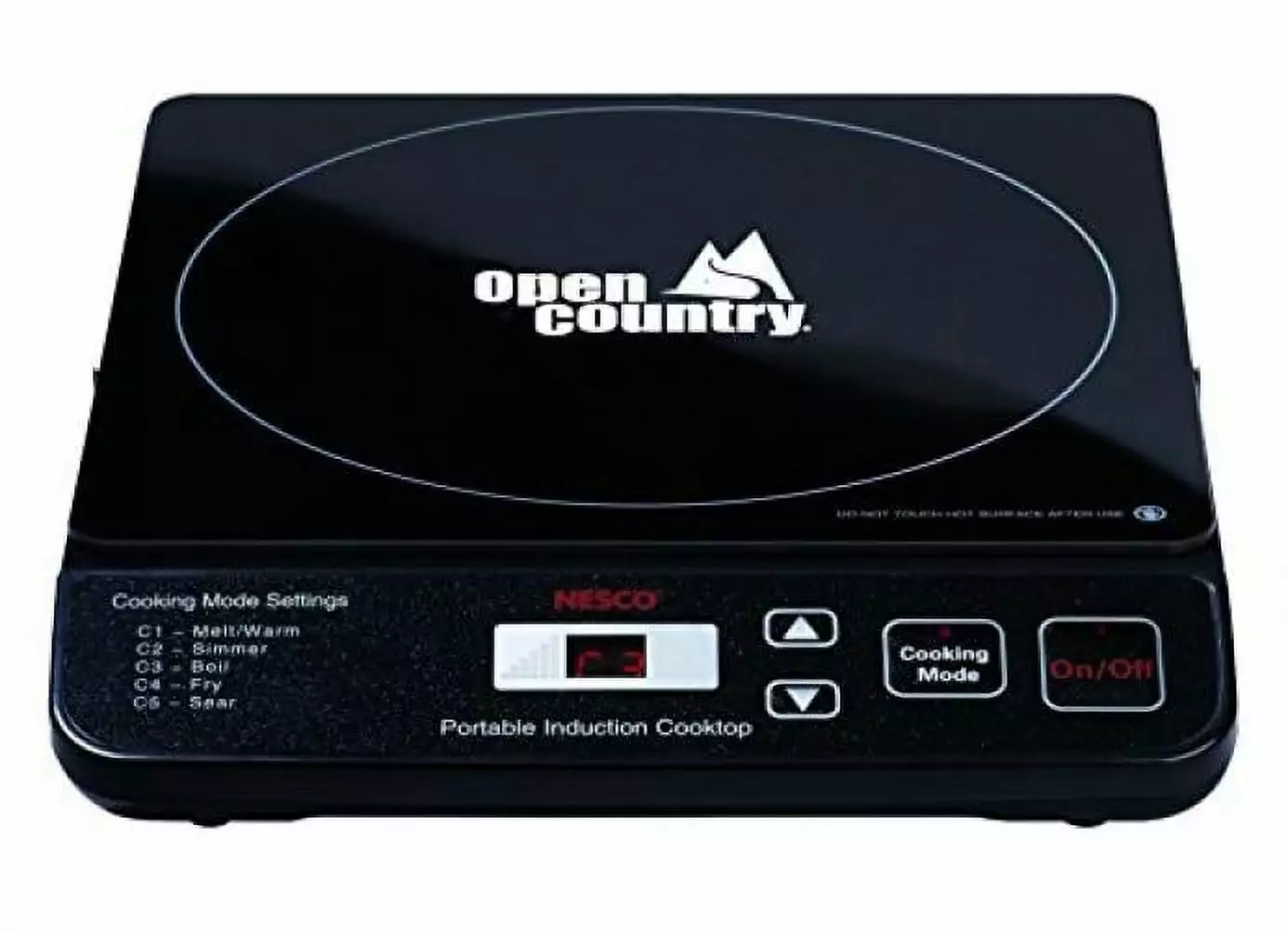 Open Country Portable Induction Cooktop