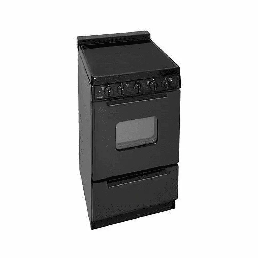 PREMIER EAS2X0BP FREESTANDING SMOOTHTOP ELECTRIC RANGE Black