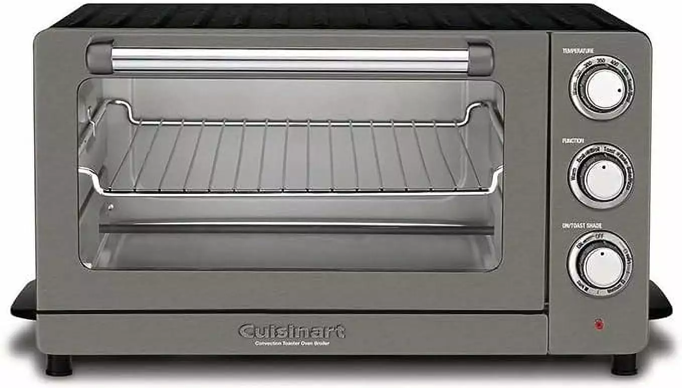 Pre-Owned Cuisinart TOB-60N1BKS2 Convection Toaster Oven - Black Stainless (Fair)