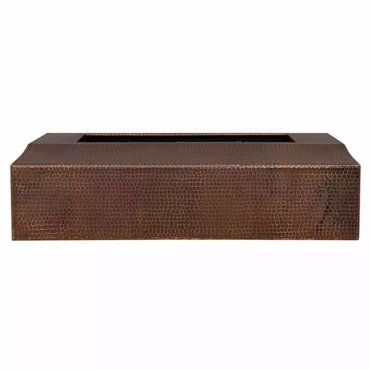 Premier Copper Products HV-UC30217DB-C2030SD4SB 30 Inch 390 CFM Hammered Copper Under Cabinet Range Hood with Slim Baffle Filters