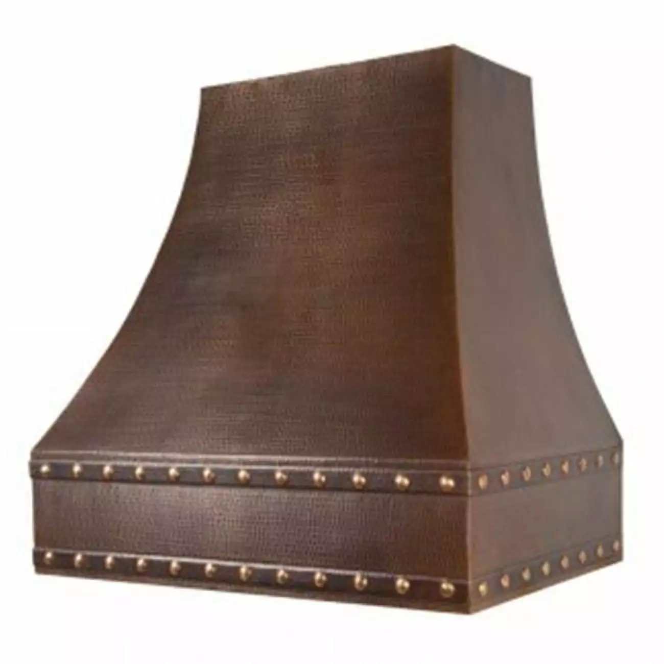 Premier Copper Products Hand Hammered Copper Wall Mounted Correa Range Hood - Oil Rubbed Bronze - 36 x 24 x 36 in.