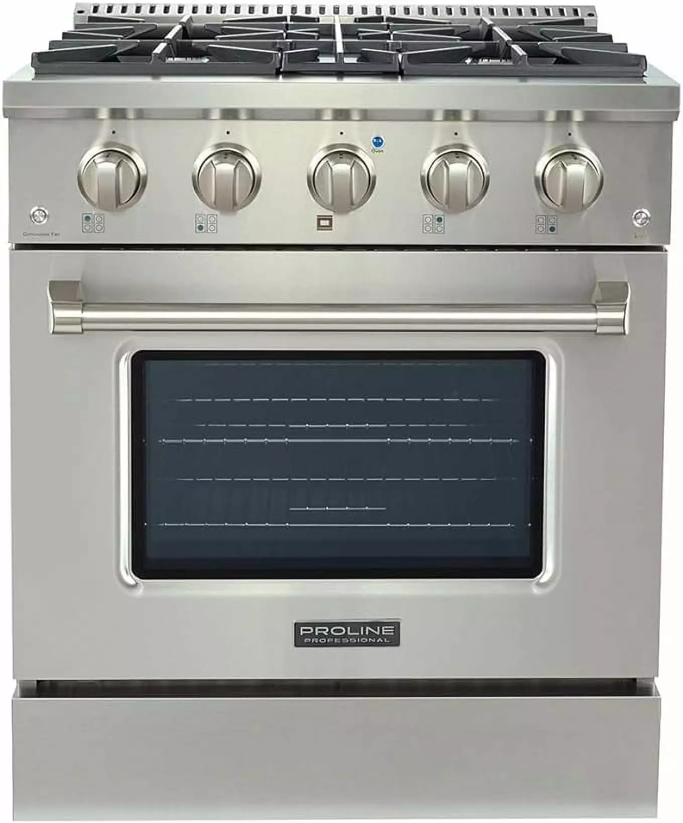 Proline 30 in. 3.5 cu. ft. Dual Fuel Range with Convection Oven