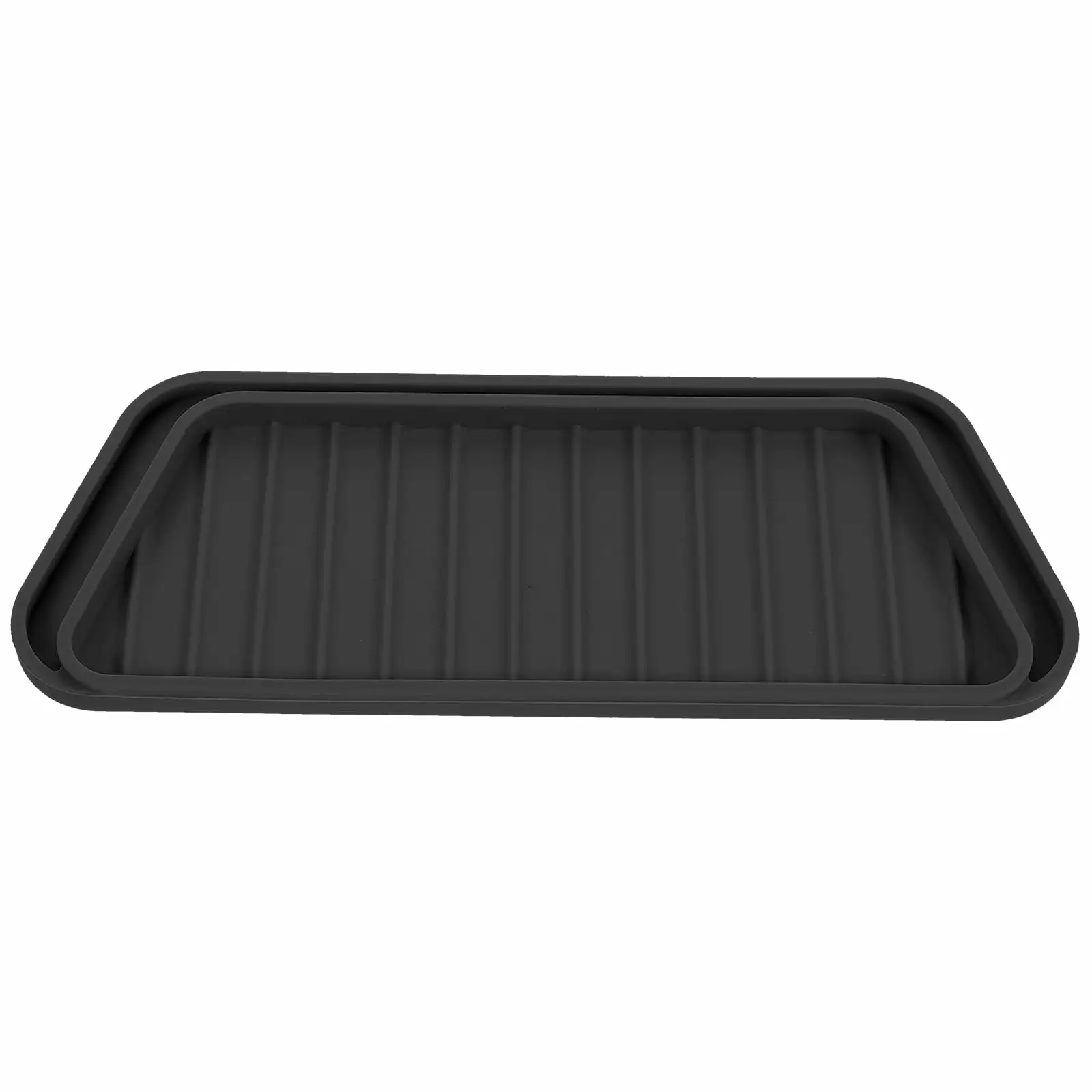 Qumonin Silicone Fridge Drip Tray Water Pad Catch Basin Pan