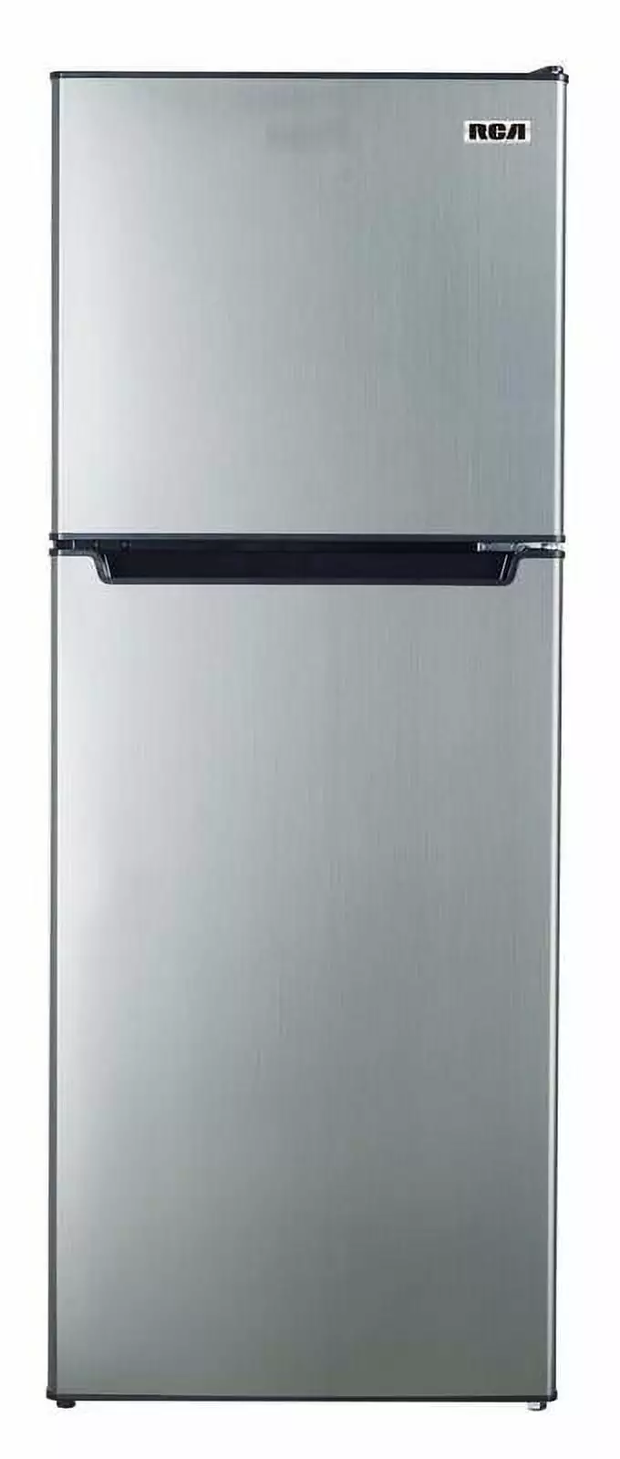 RCA 7.2 Cu. Ft. Top Freezer Refrigerator in Platinum