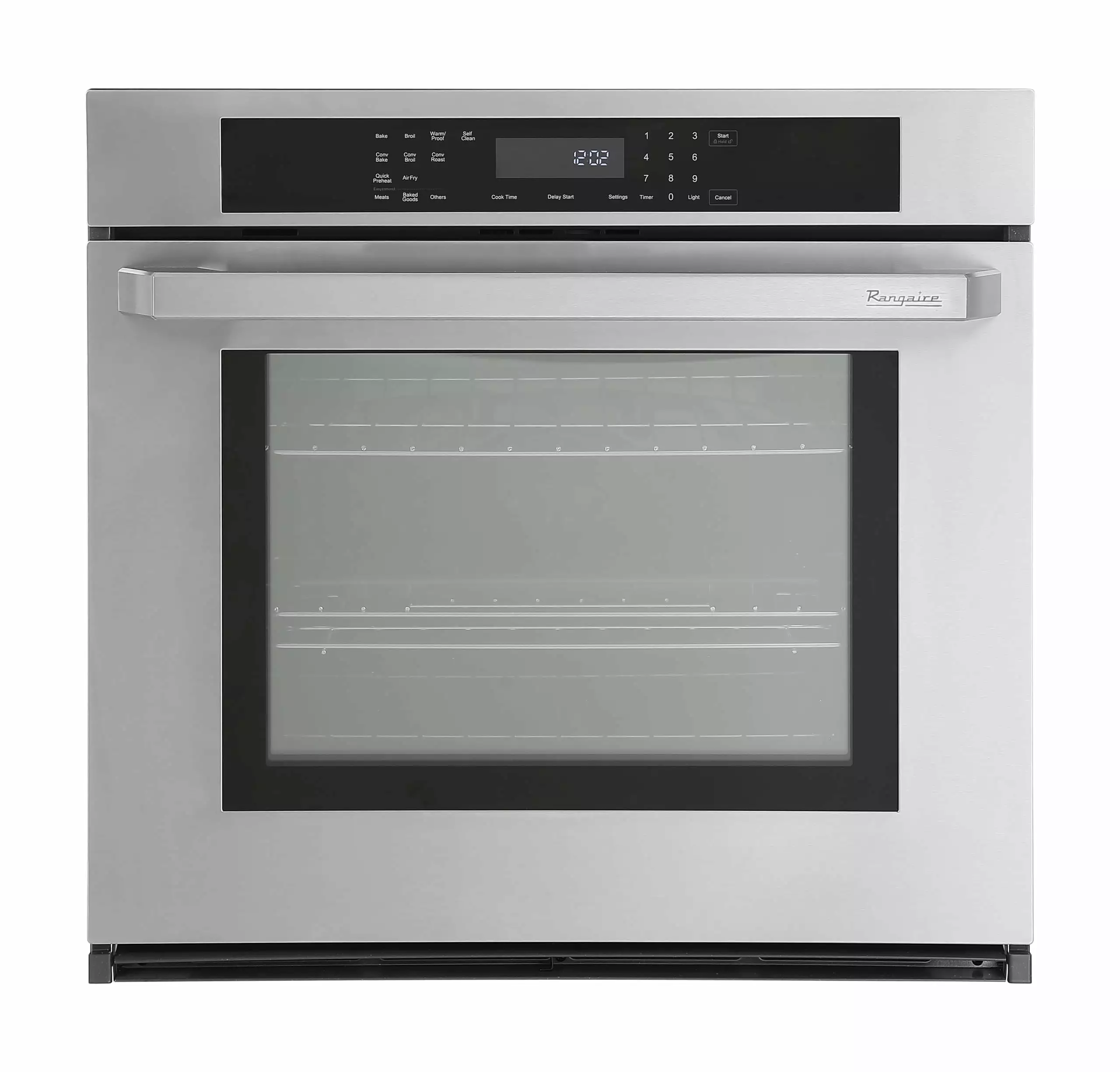 Rangaire RWOS301GS 30 Glass Touch Single Wall Oven - Stainless Steel. Electric Oven. True Convection. Self Cleaning. Easy Reach Racks