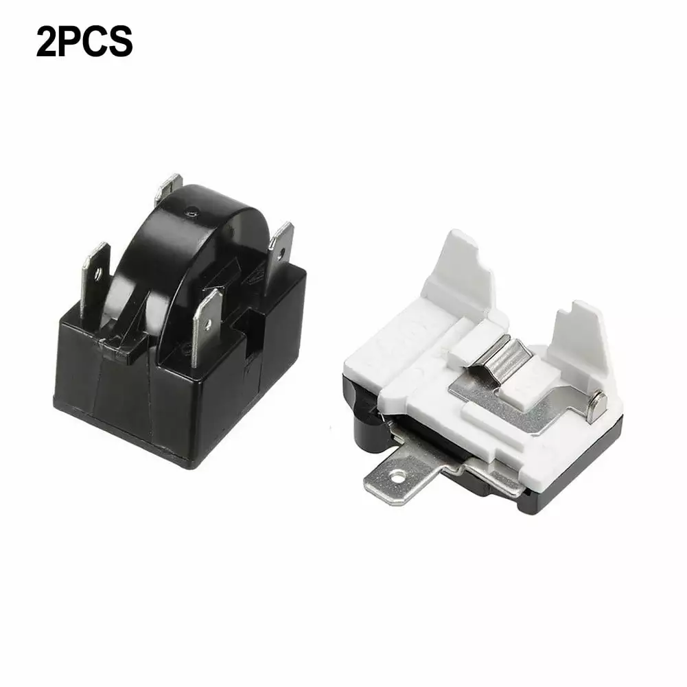 Refrigerator PTC Starter Relay Replacement 2 Pins Compressor Overload Protector