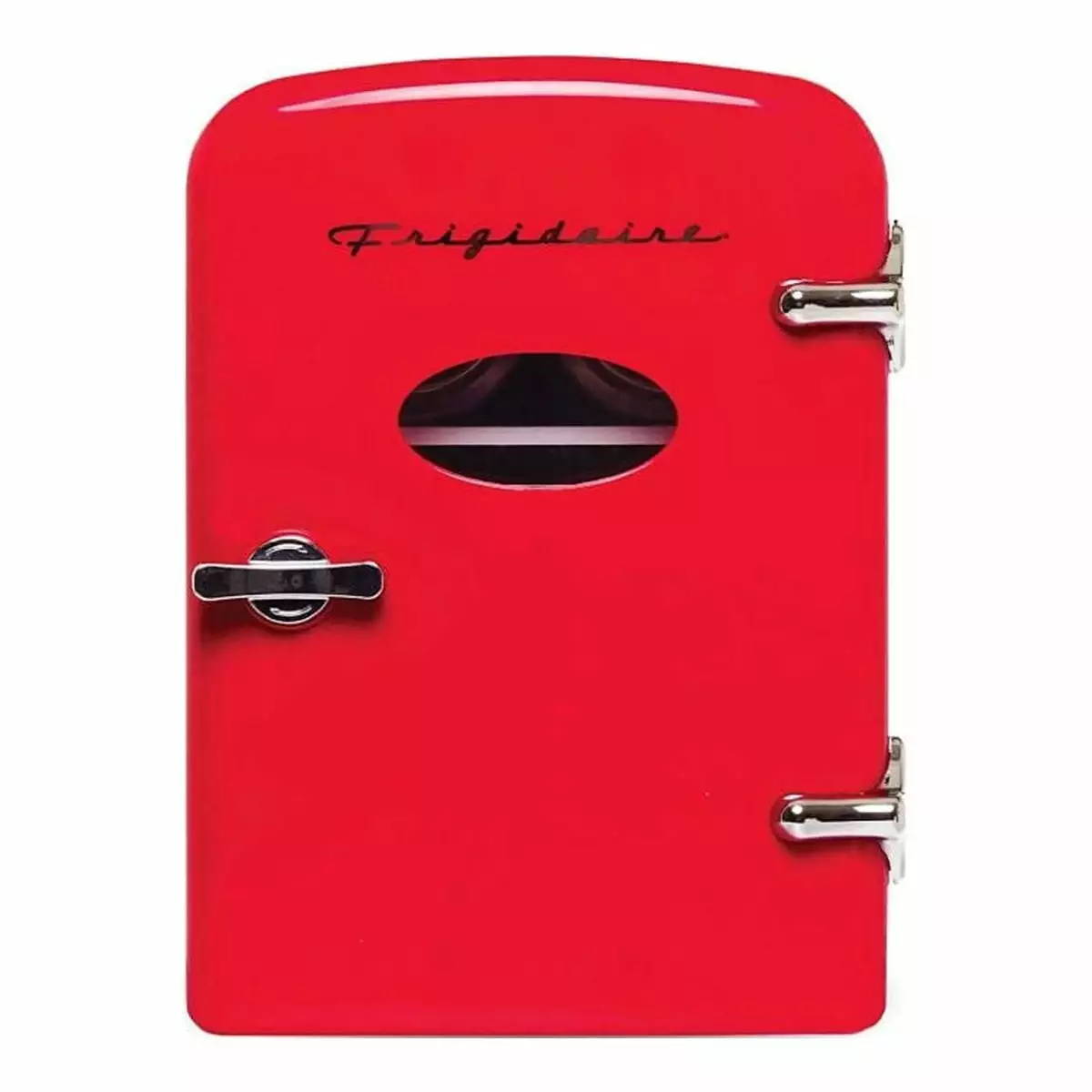 Restored Frigidaire Retro 6 can Mini Compact Beverage Refrigerator EFMIS121 Red 5.5 in (Refurbished)