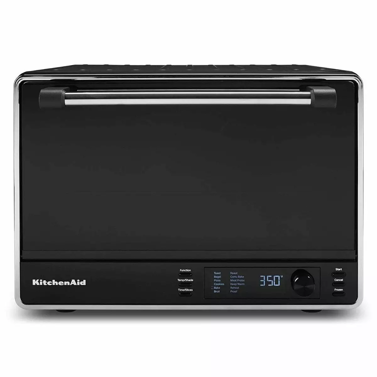 Restored KitchenAid Dual Convection Countertop Oven Black Matte (Refurbished)