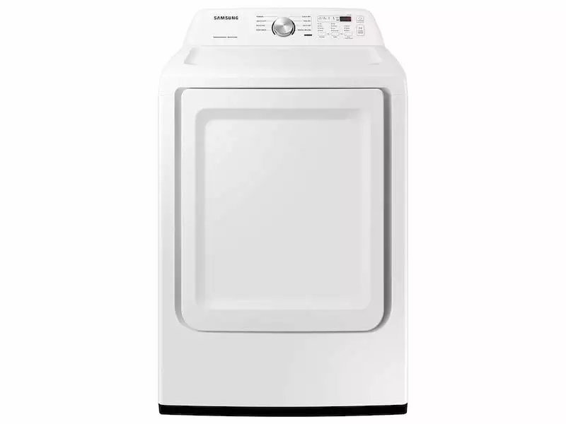 SAMSUNG DVE45T3200W/A3 7.2 CUFT ELECTRIC DRYER WITH DELICATE CYCLE - WHITE