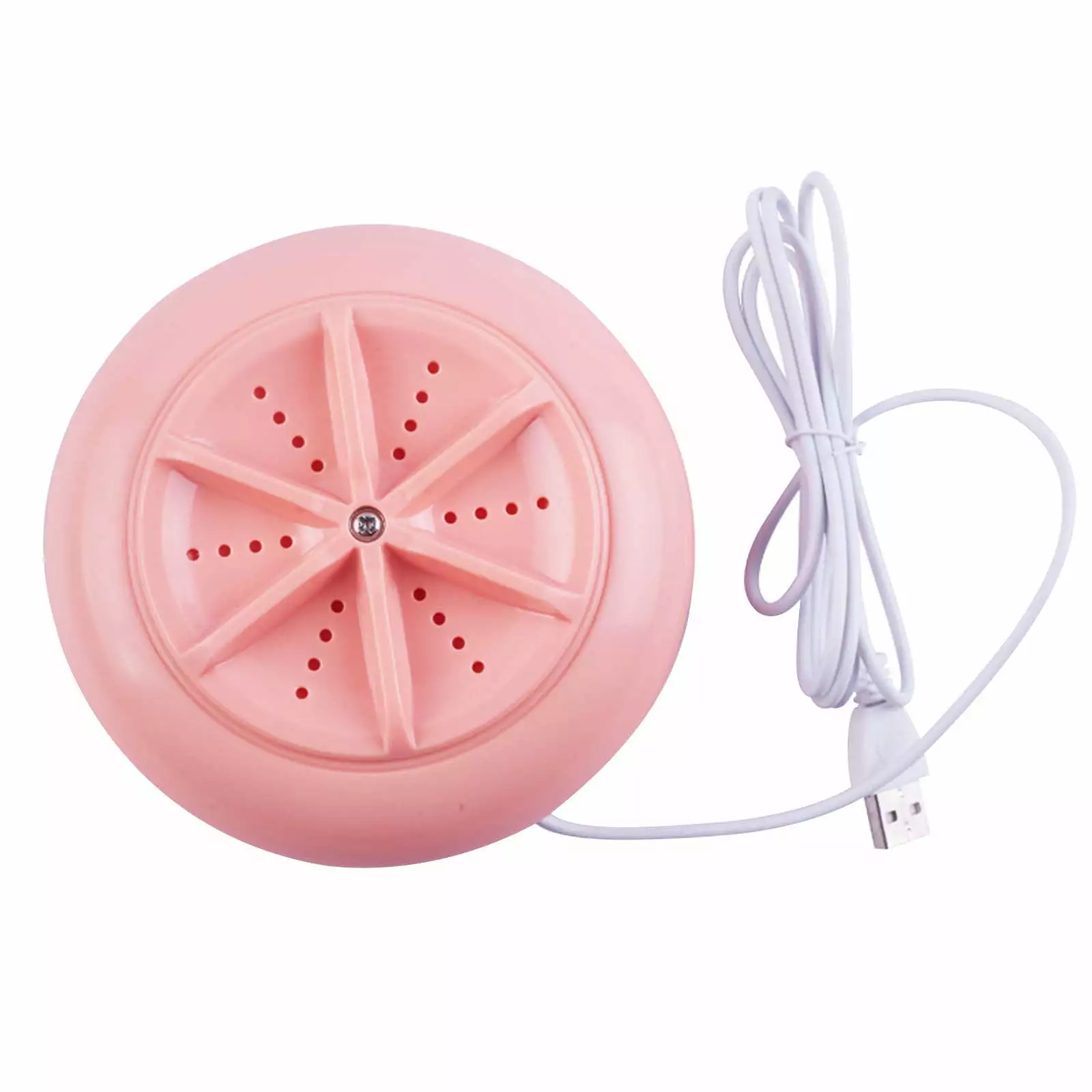 SOWNBV Washing Machine Portable Small Washing Machine Travel Clothing Underwear Cleaning Washing Machine Pinks One Size