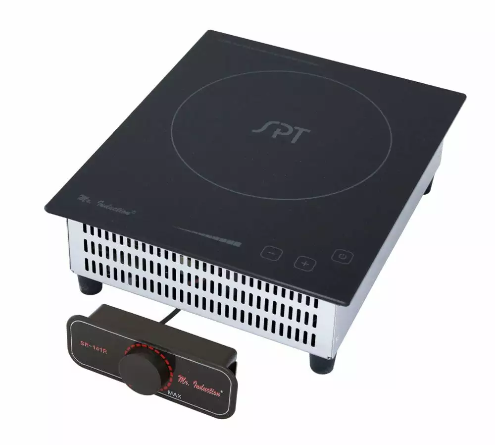 SPT 1400W Mini Induction with Built-in Countertop