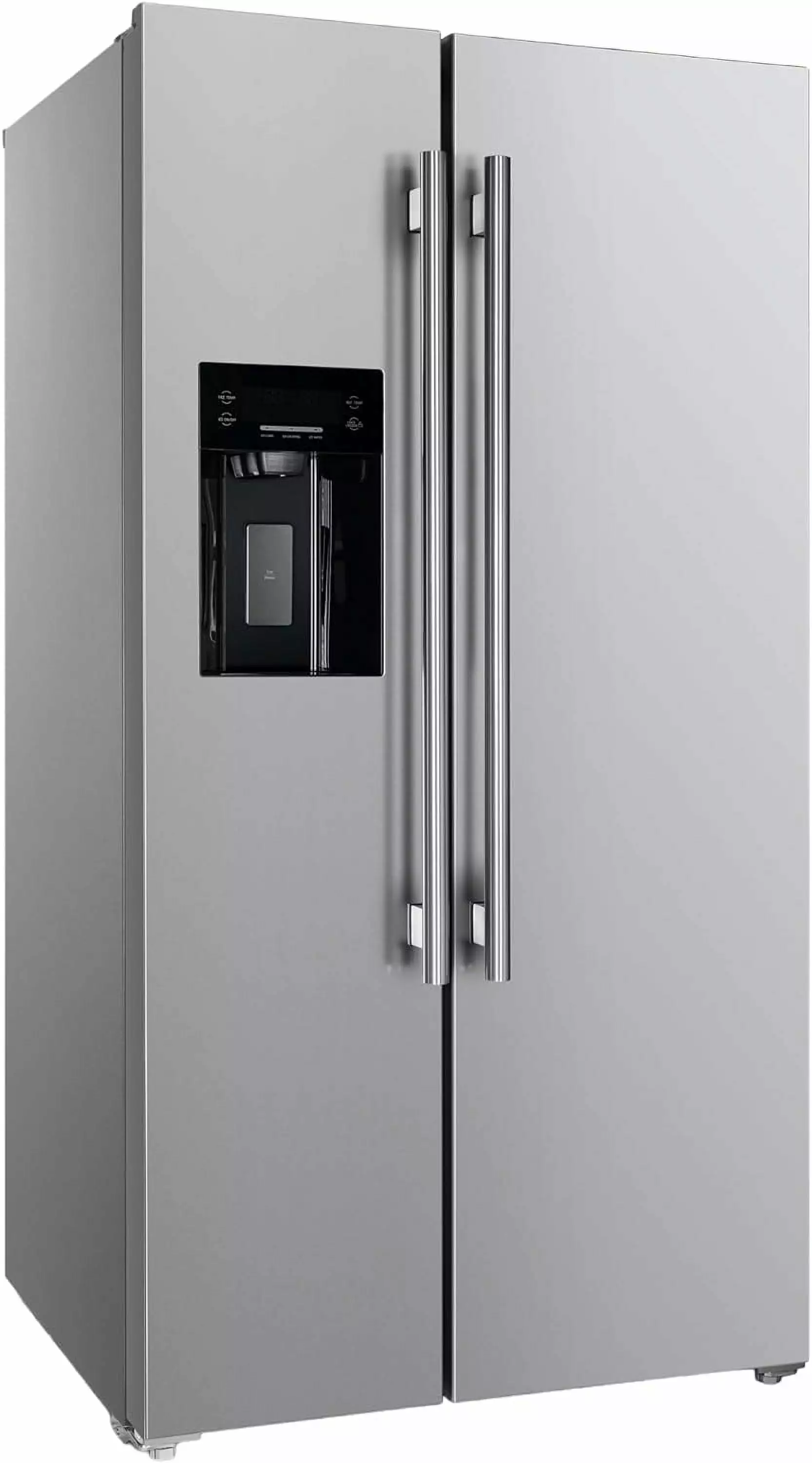 Salerno 36 Side by Side 20 Cu.Ft Stainless Steel Refrigerator with Ice Maker