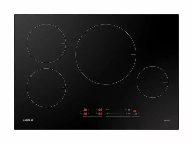 Samsung NZ30A3060UK 30 inch Black 4-Burner Smart Induction Cooktop with WiFi