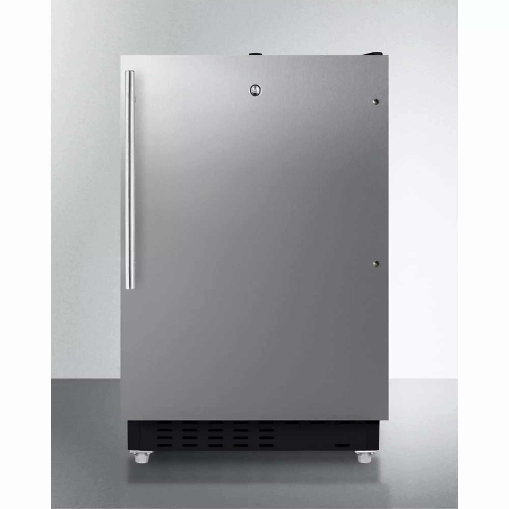 Summit ALRF49BCSS 20 in. Built-In Refrigerator Freezer. Stainless Steel - 25 in.