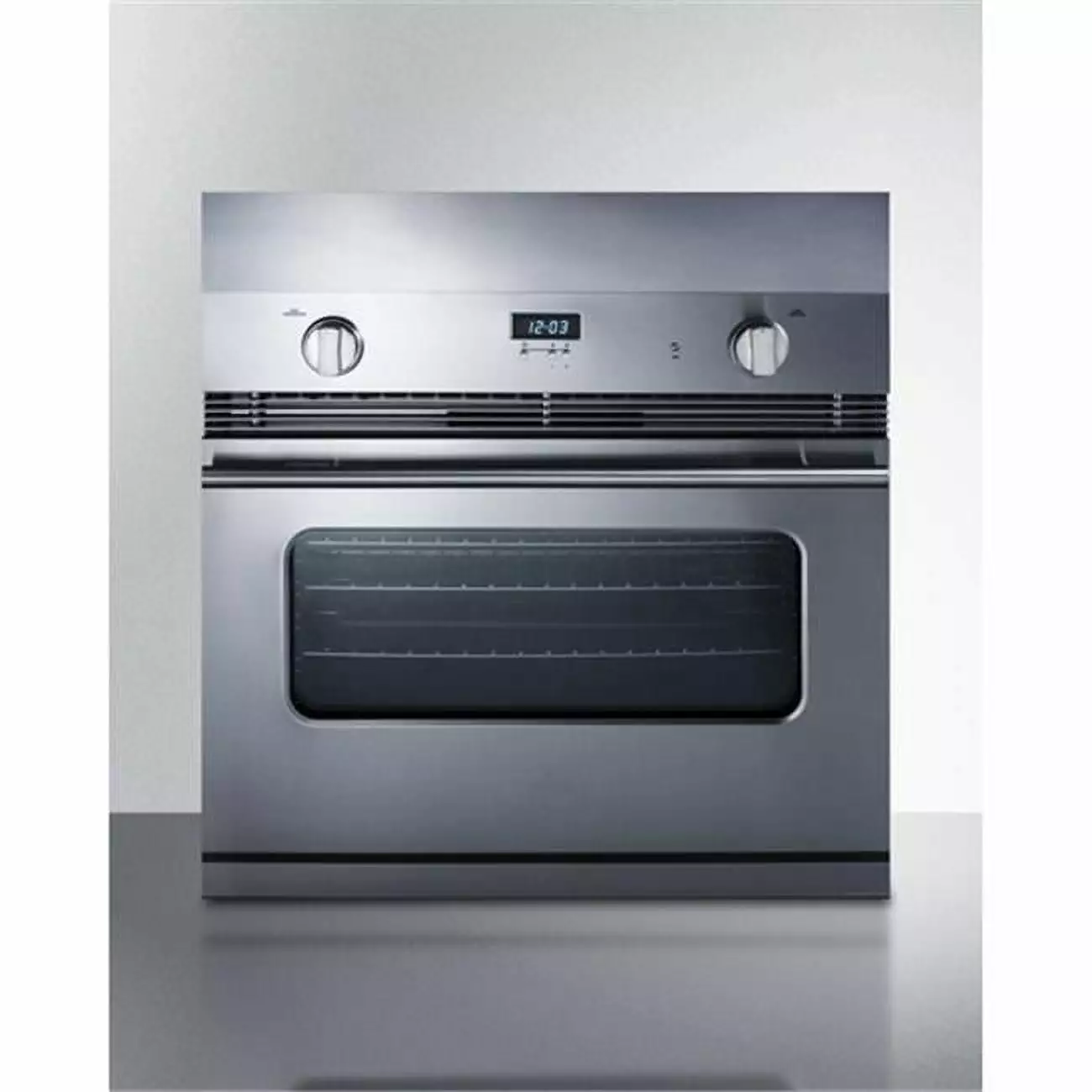 Summit Appliance TKSGWO30 4.5 x 30 x 1.25 in. Wall Oven Trim Kit. Stainless Steel