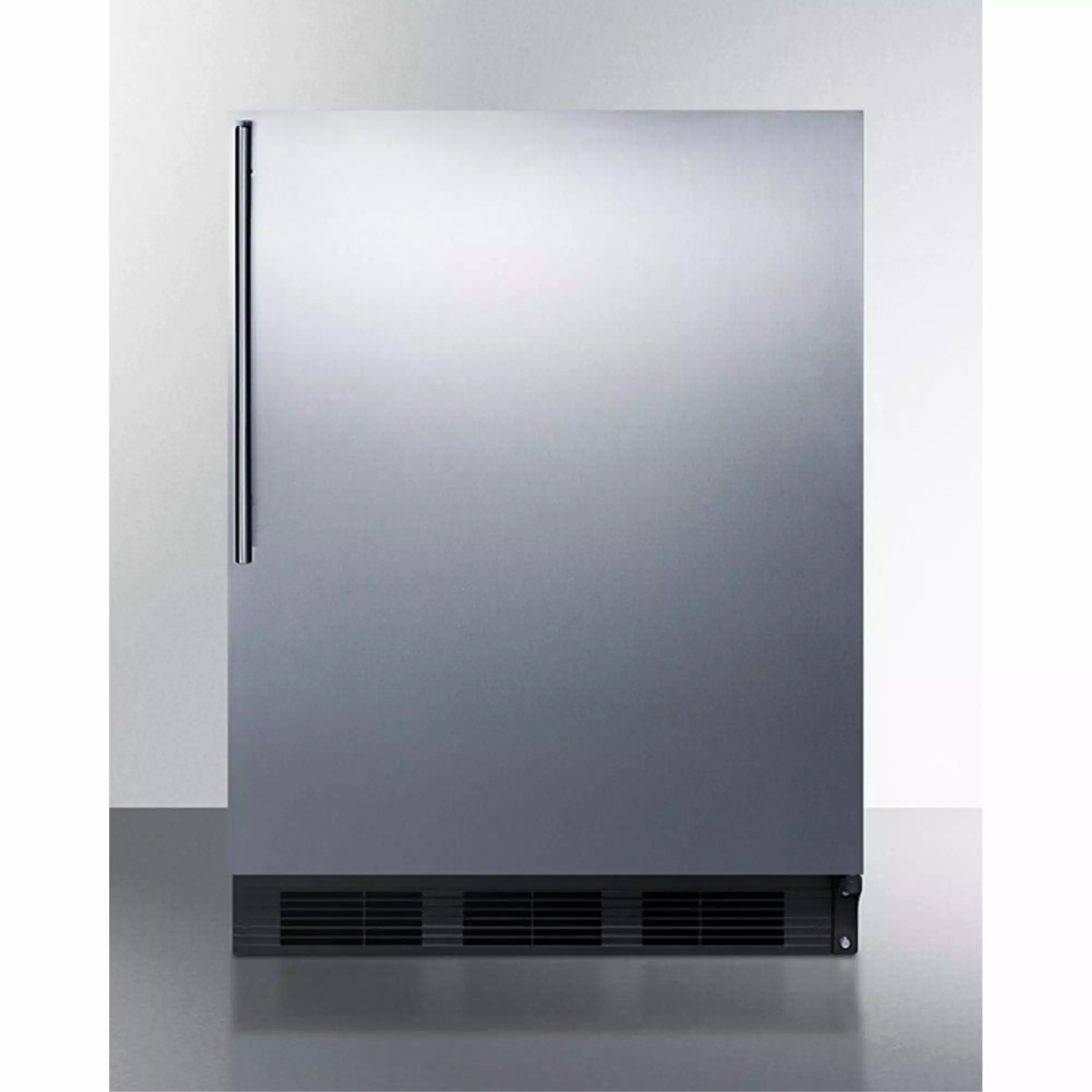 Summit Ff6bkbi7hvada 24 Wide Built-In All-Refrigerator Ada Compliant - Stainless Steel