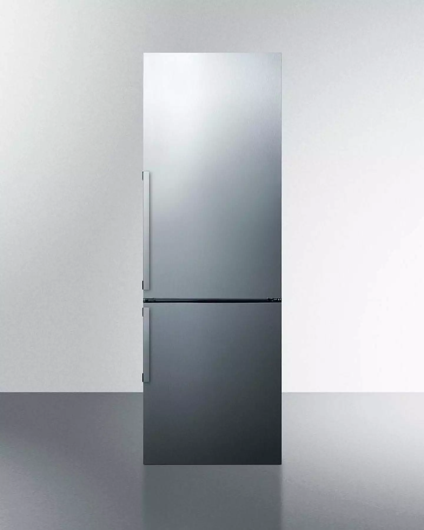 Summit Ffbf247im 24 Wide 11 Cu. Ft. Energy Star Rated Refrigerator - Stainless Steel