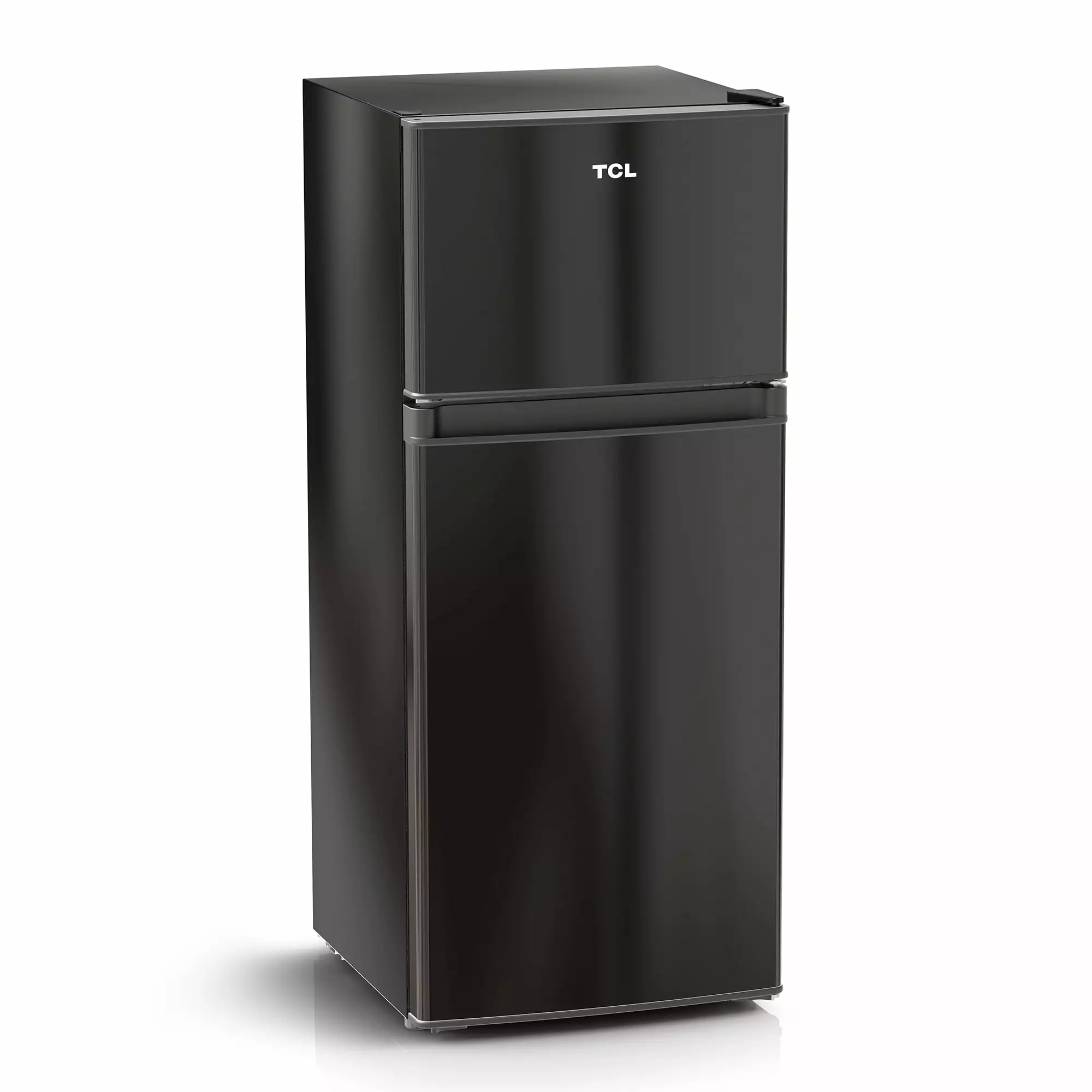 TCL 4.5 Cu. ft. Two Door Compact Mini Fridge With Freezer. Black. Energy Star. MR453B