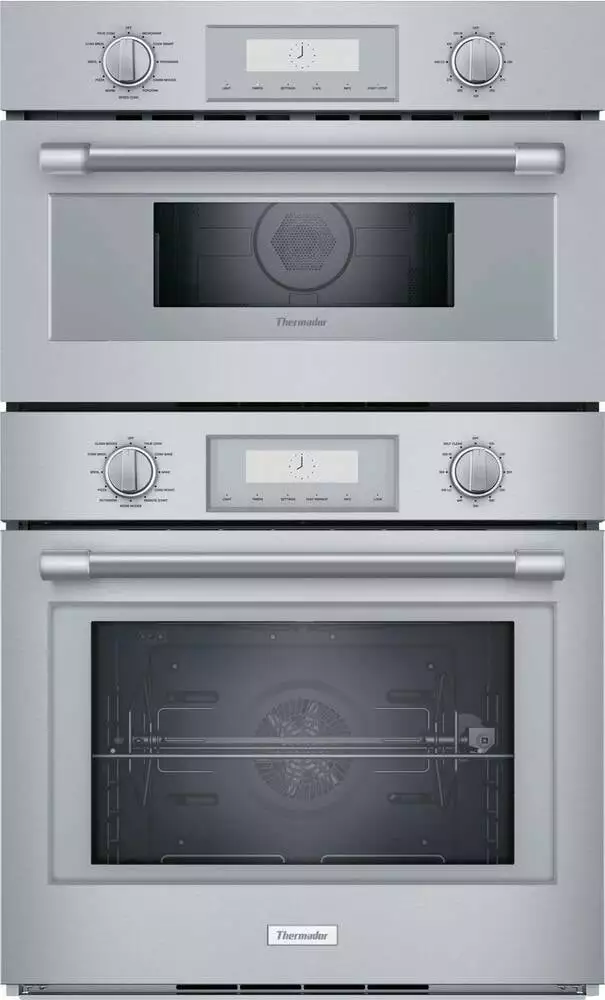 Thermador PODMC301W 30 inch Stainless Steel Combination Electric Wall Oven