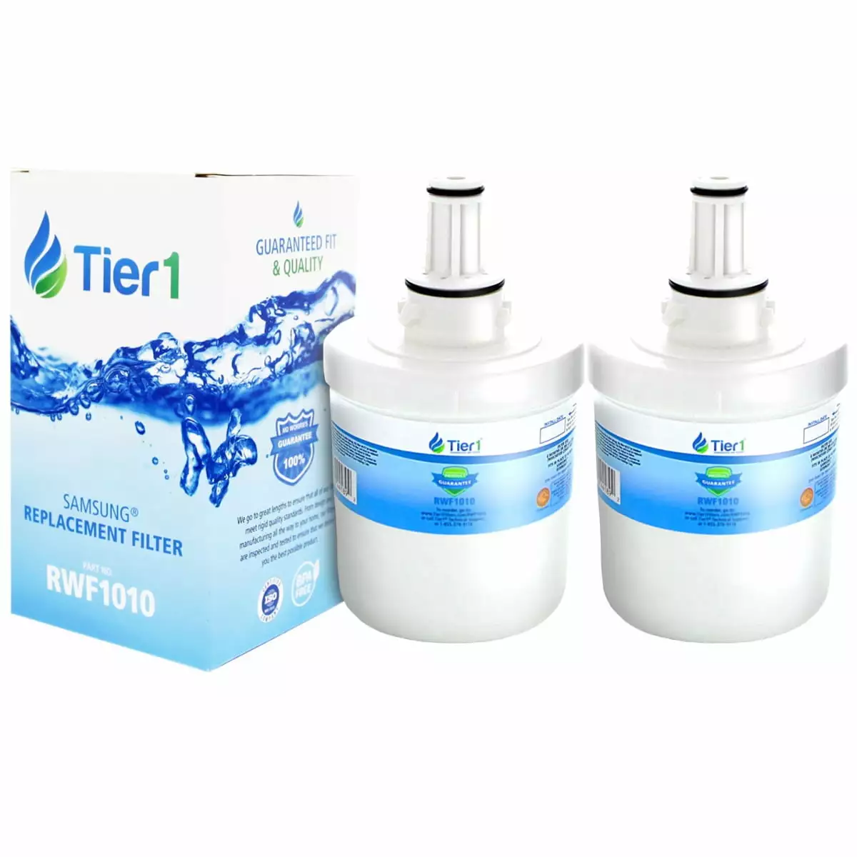 Tier1 Replacement for Samsung DA29-00003G Aqua-Pure Plus. DA29-00003F. DA29-00003B. DA29-00003A. HAFCU1 Refrigerator Water Filter 2 Pack