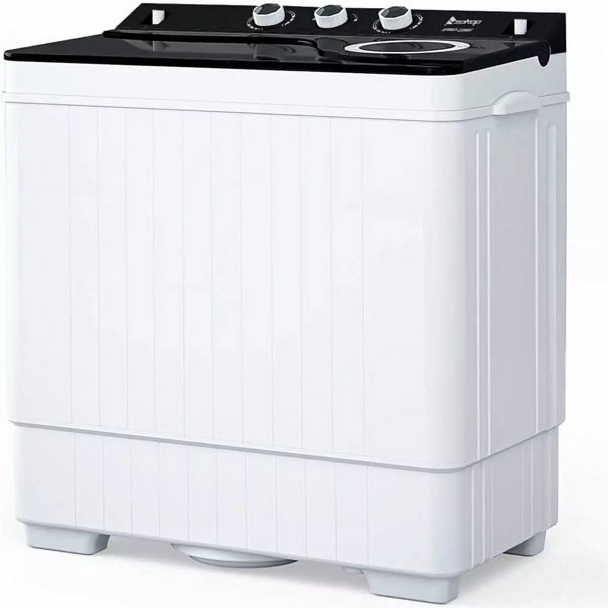 Twin Tub Washing Machine with Drain Pump - 26Lbs - Gentle Clothes Washing