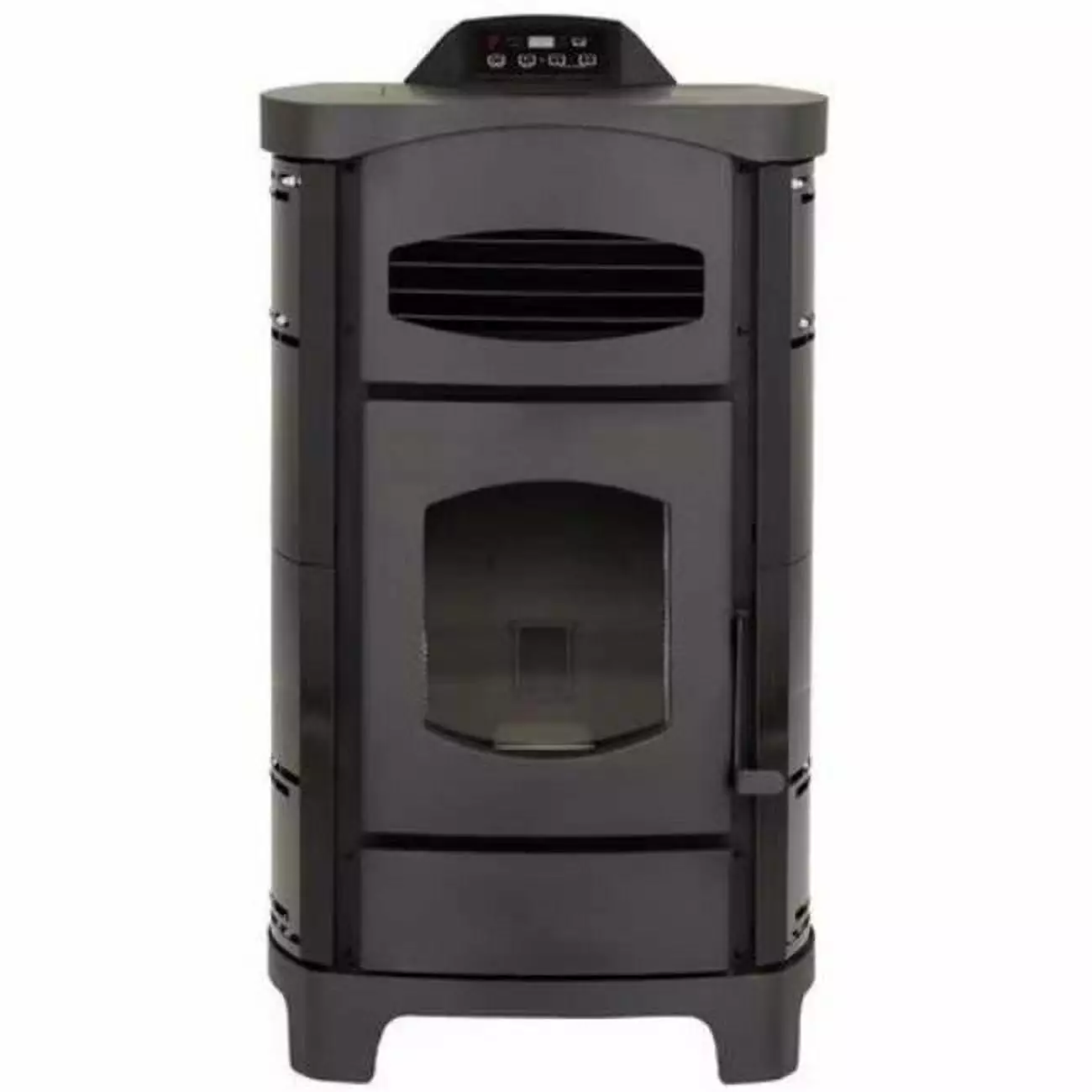 US Stove 2200 sq. ft. Slim Line Pellet Stove - Black