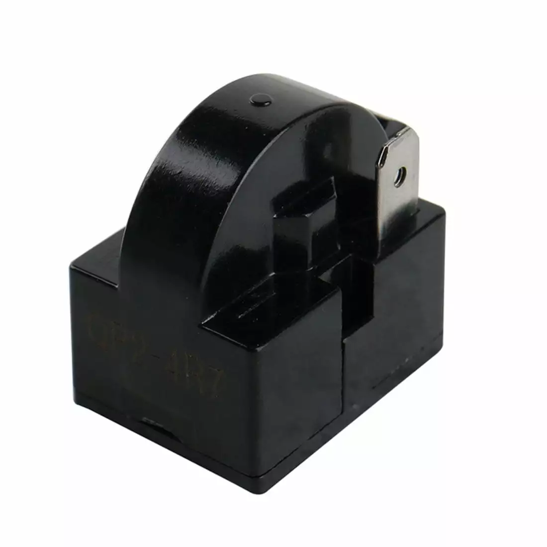 Unique Bargains Black Plastic Shell 4.7 Ohm 1 Pin PTC Starter Relay for Refrigerator